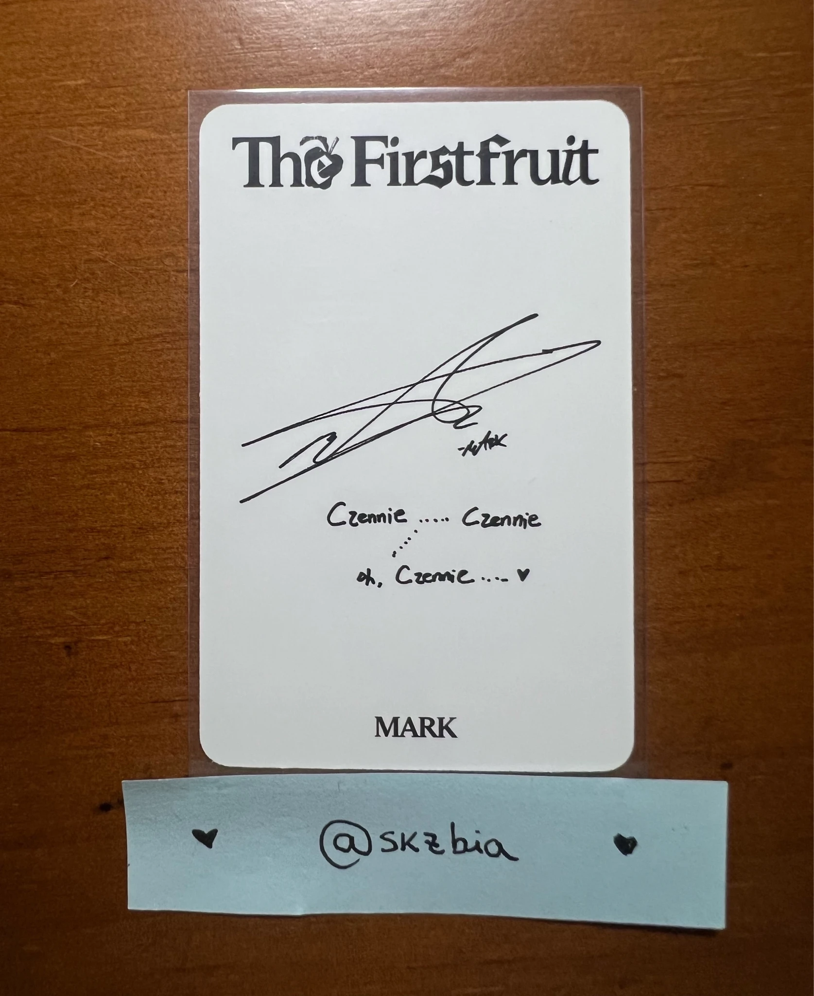 NCT Mark NCT - Mark - The Firstfruit Album photobook ver. listing photo 2