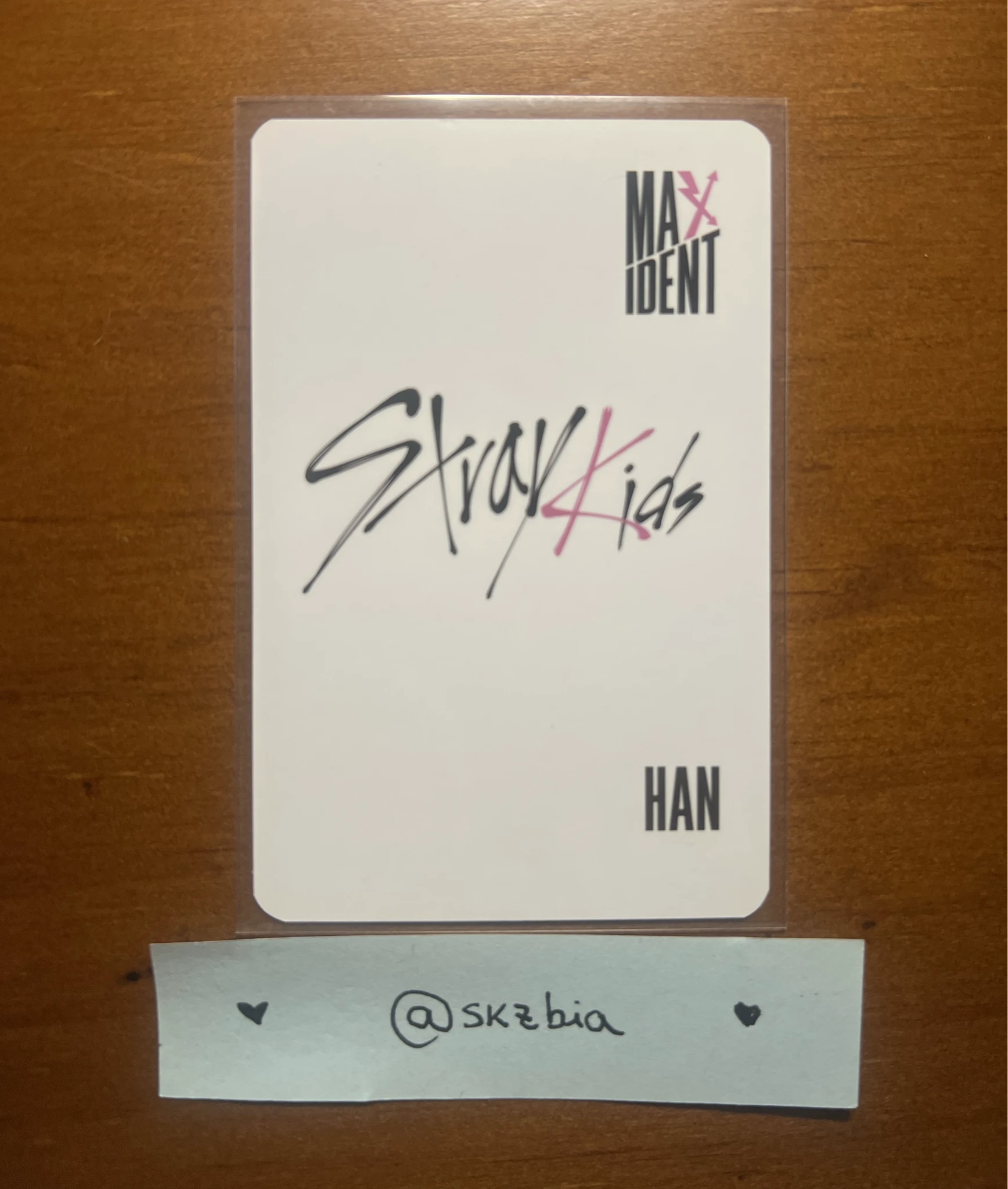 Stray Kids HAN Stray Kids - HAN - Maxident Album pre-order benefit (pob) lotte duty free listing photo 2