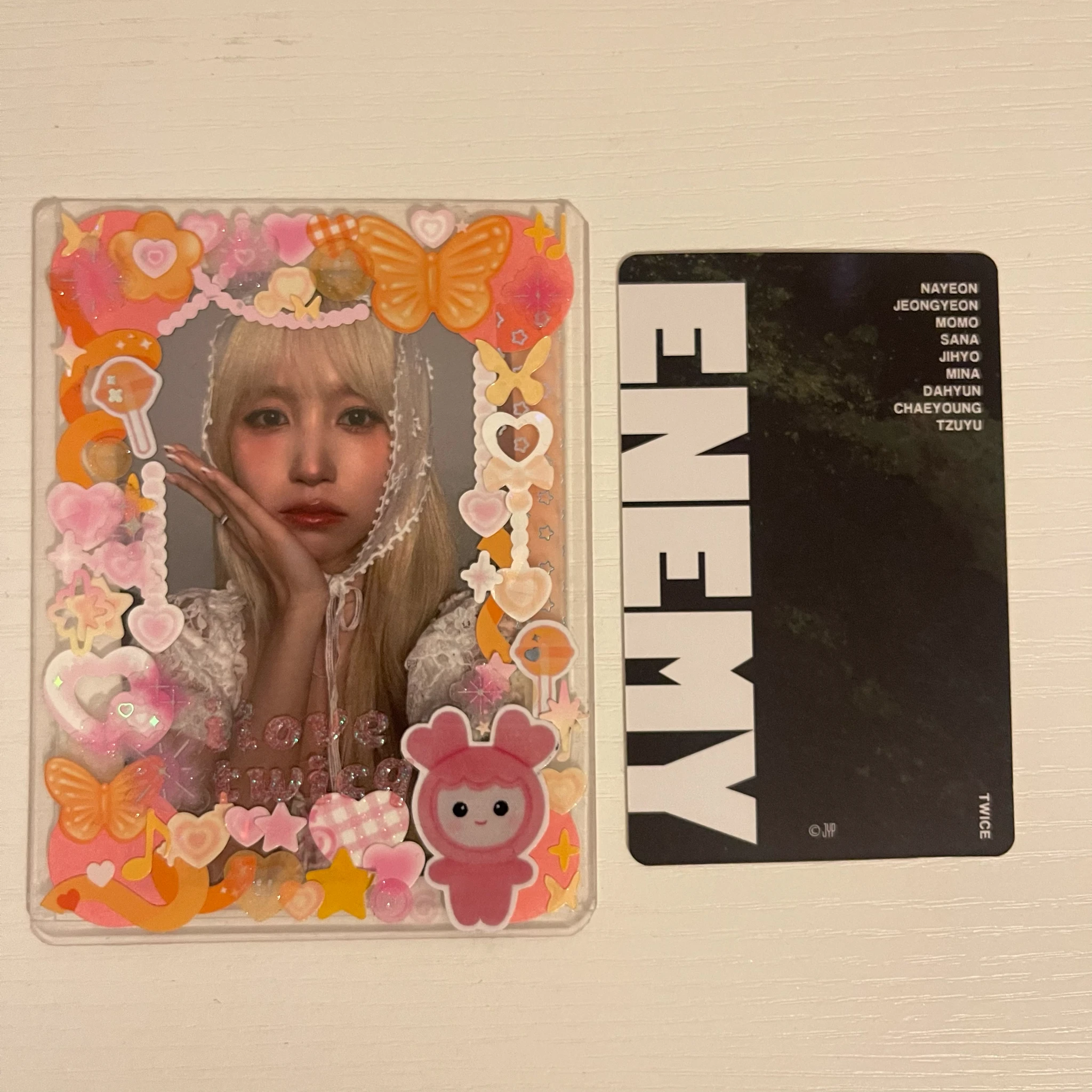 TWICE Mina TWICE - ENEMY Album polaroid polaroid set merch photocard listing photo 2