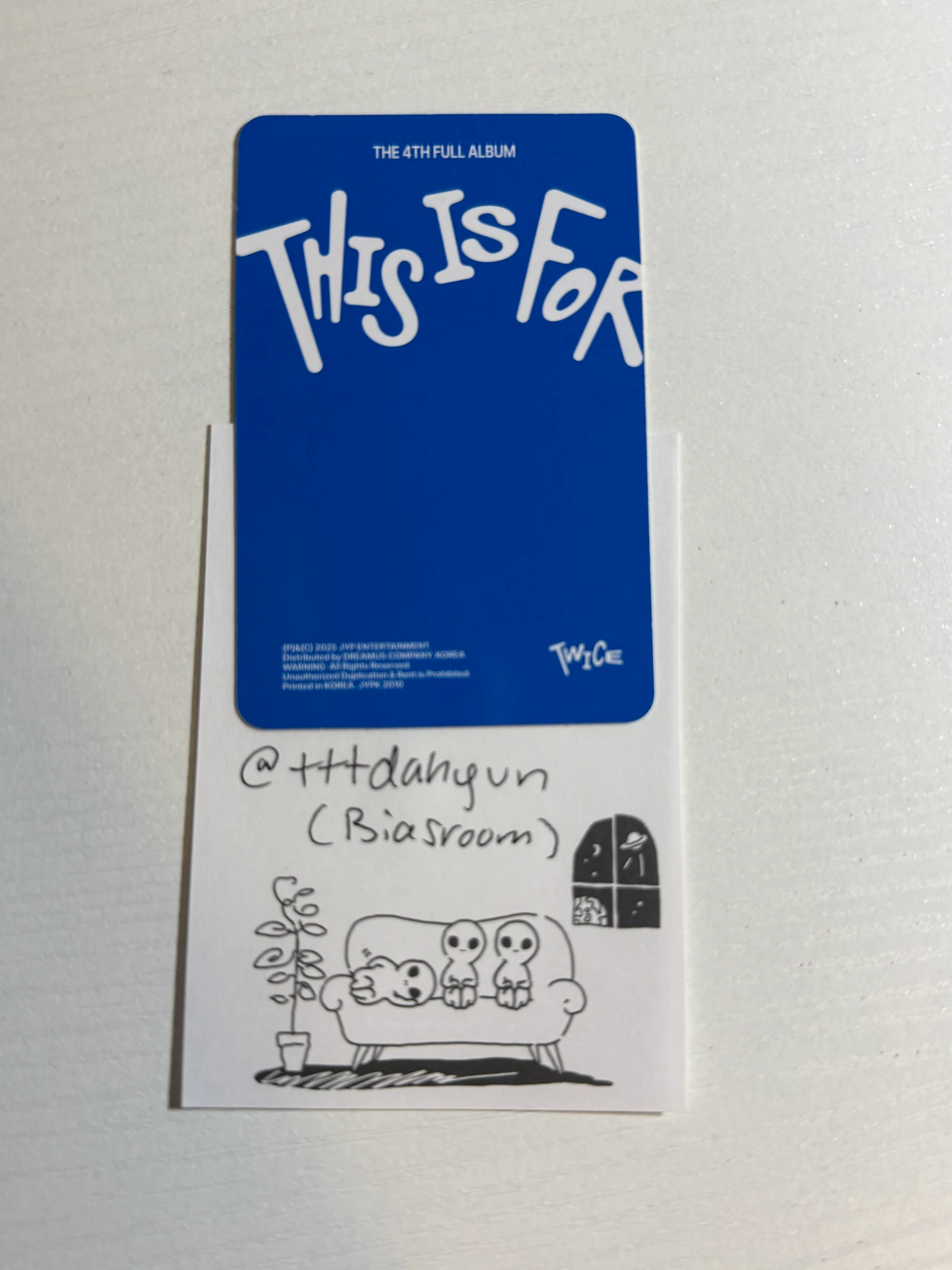 TWICE Dahyun TWICE-Dahyun-Album-this is for listing photo 2