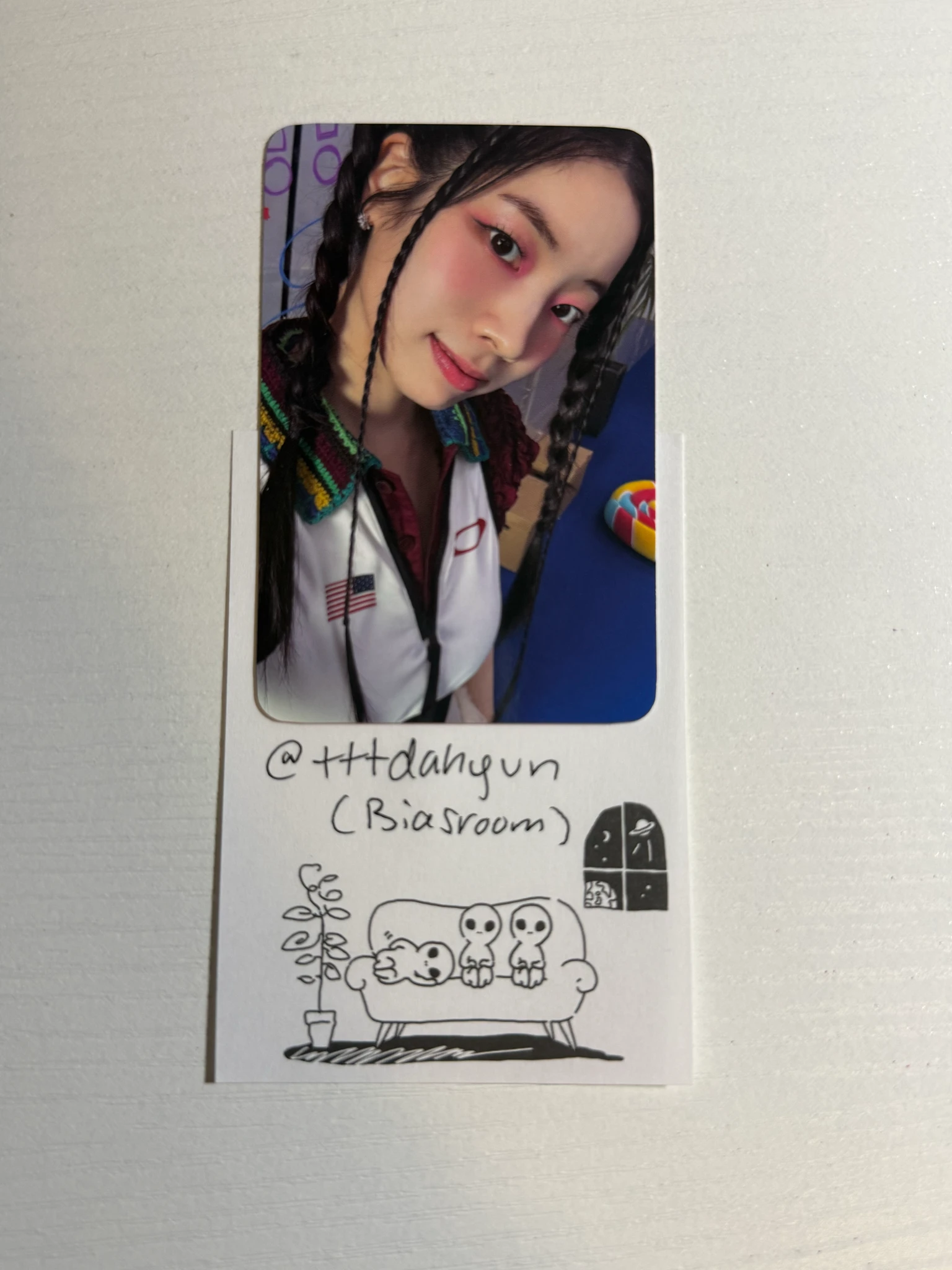 TWICE Dahyun TWICE - STRATEGY Album withmuu nemo version lucky draw listing photo 1