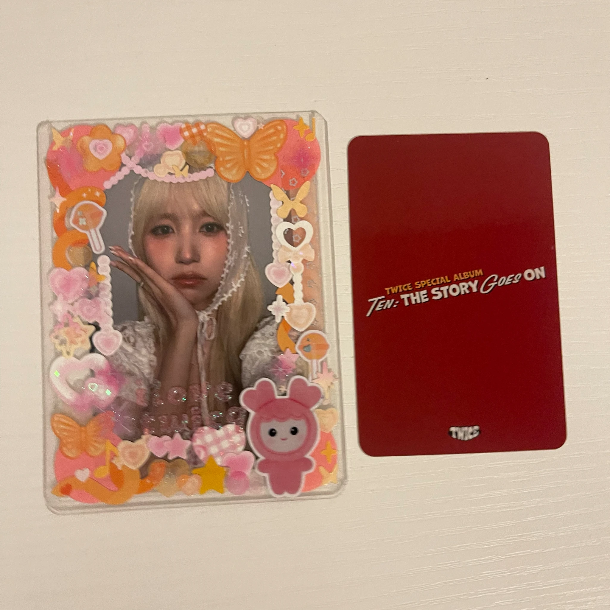 TWICE Jeongyeon TWICE - Jeongyeon - TEN: The Story Goes On Album lucky draw blue dream media (bdm) listing photo 2