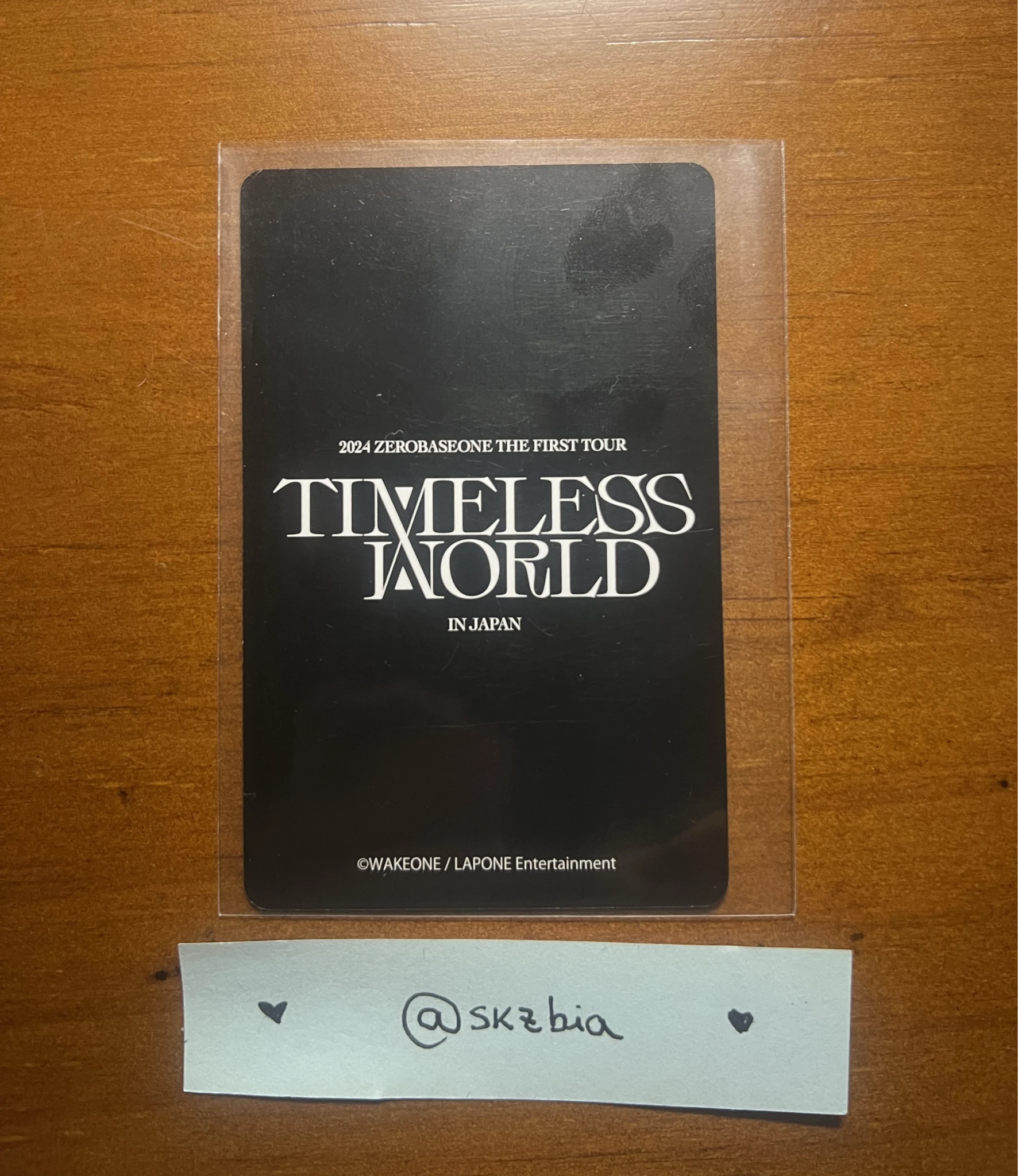 ZEROBASEONE Matthew ZEROBASEONE - Matthew - 2024 The First Tour [Timeless World] Event japan concert benefit listing photo 2