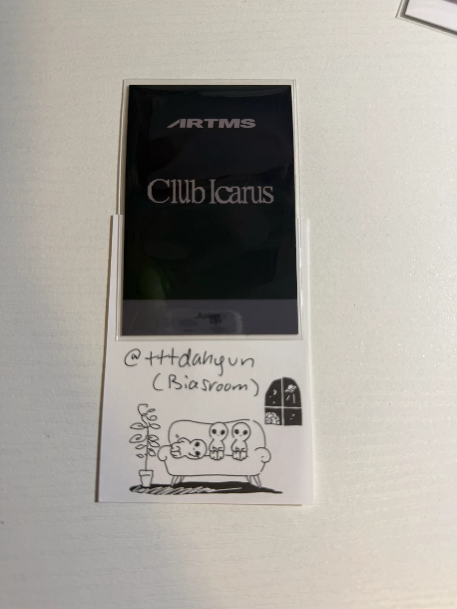 ARTMS Choerry ARTMS - Choerry - Club Icarus Album video call (fancall) jump up polaroid round 11 listing photo 2