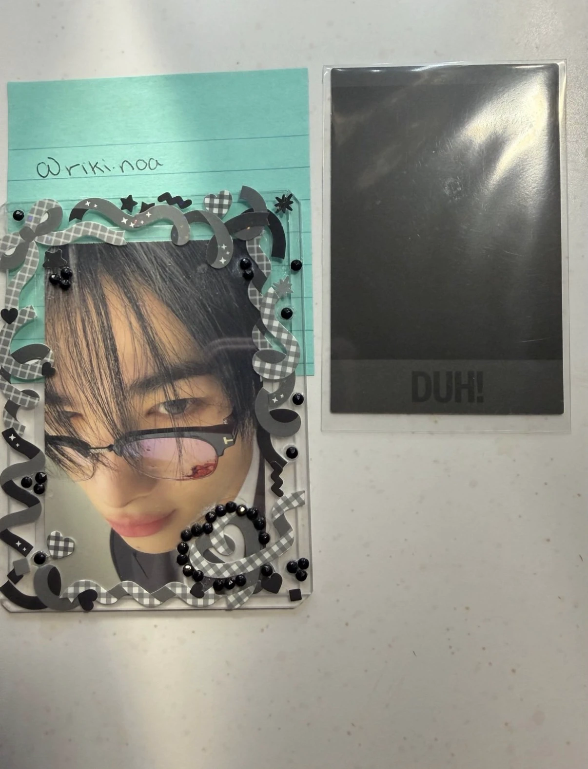 P1Harmony Jiung P1Harmony - Jiung - DUH! Album album inclusion polaroid H version listing photo 2