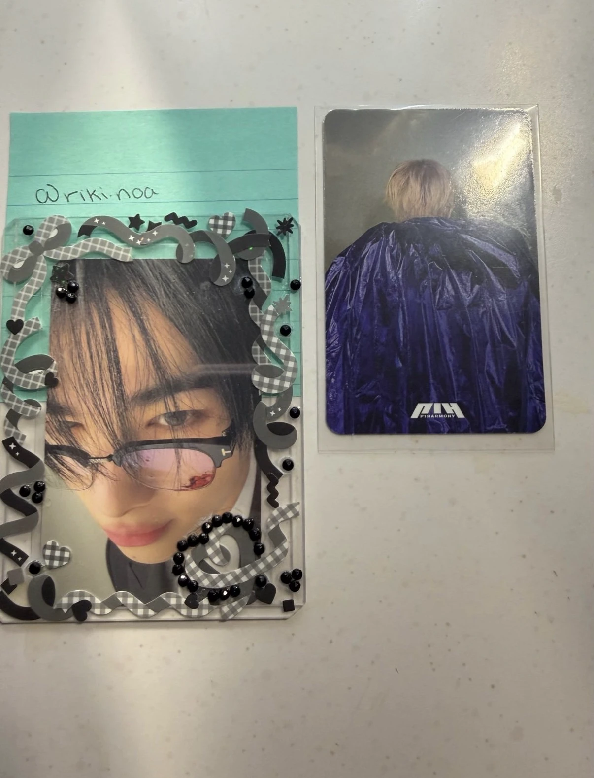 P1Harmony Theo P1Harmony - Theo - UNIQUE Album US exclusive hero version double-sided hello82 listing photo 2