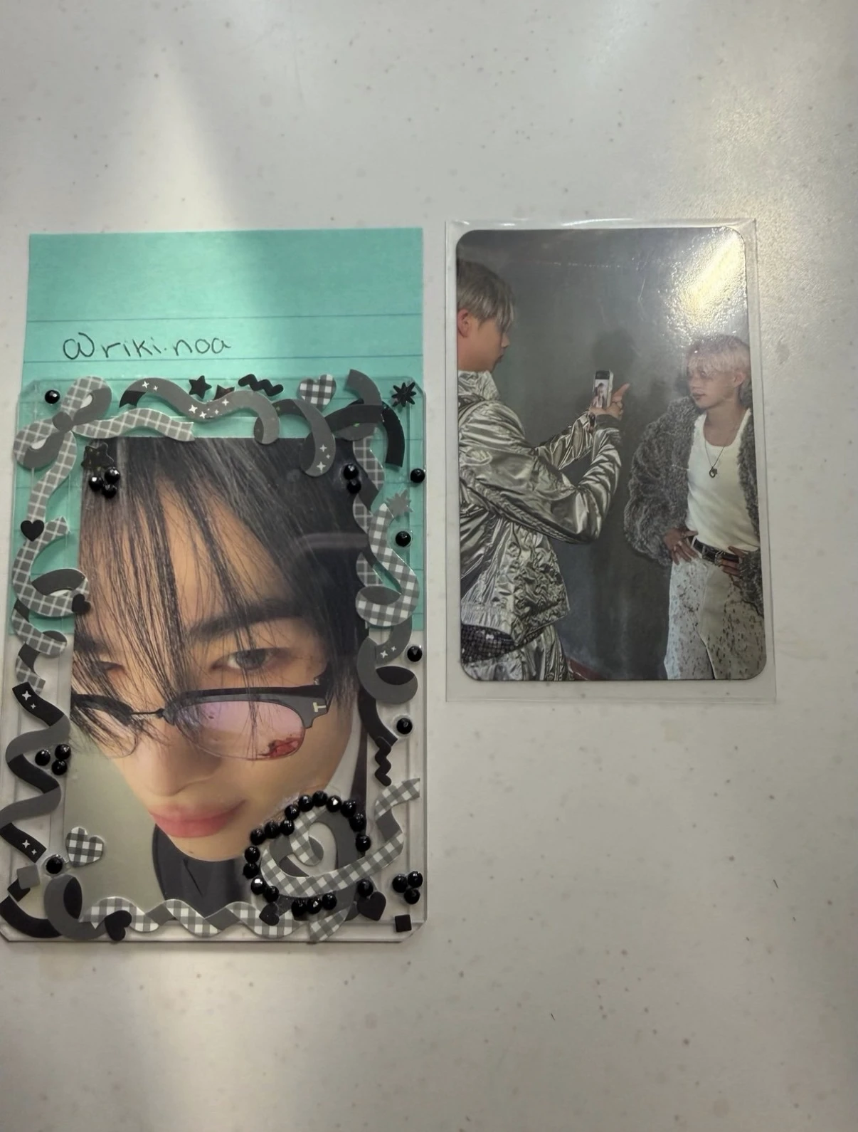 P1Harmony P1Harmony - Theo & Jiung - UNIQUE Album C version unit photocard double-sided listing photo 2