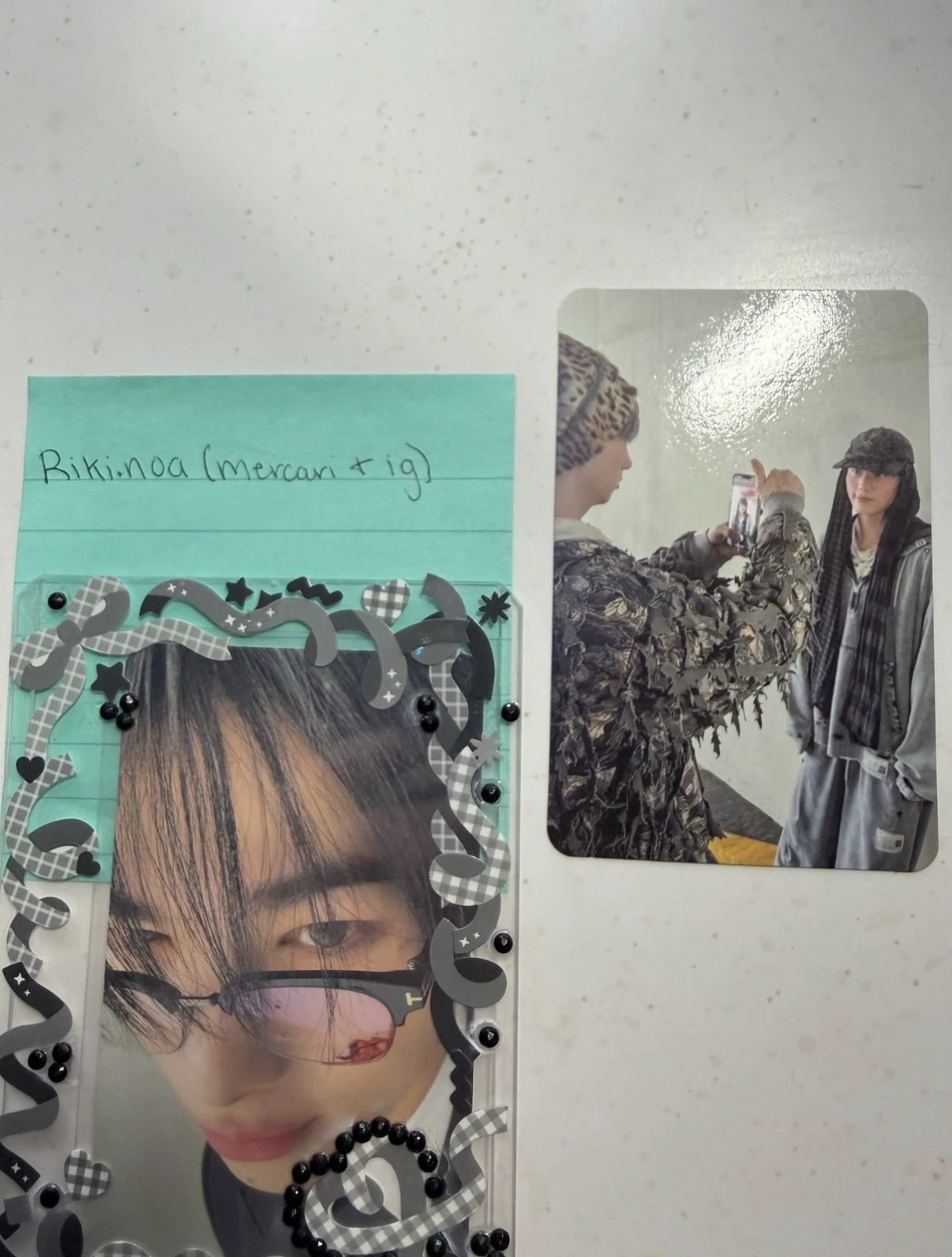 P1Harmony P1Harmony - Intak & Jiung - UNIQUE Album unit photocard double-sided listing photo 2