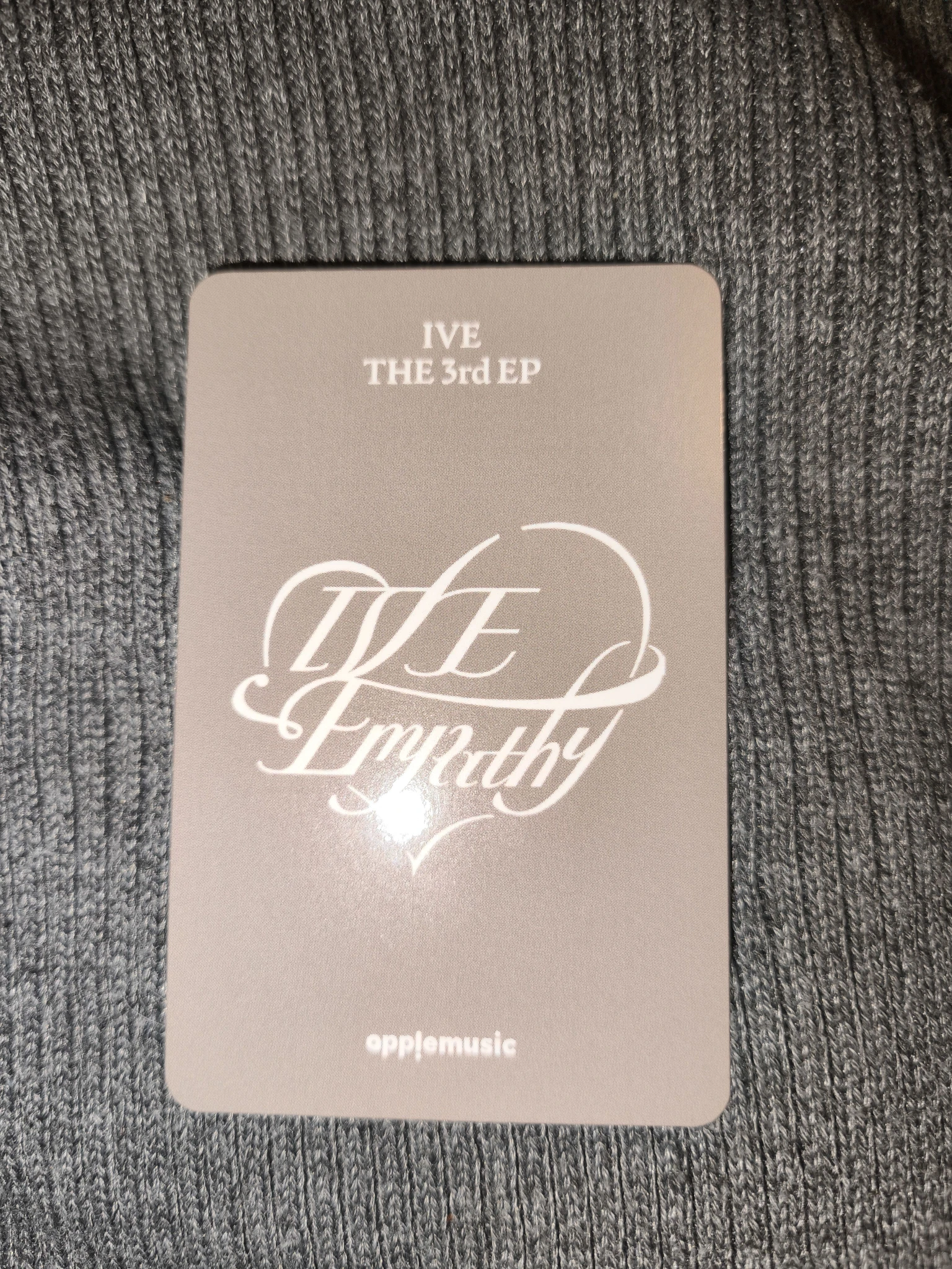 IVE Wonyoung IVE - Wonyoung - IVE EMPATHY Album pob (pre-order benefit) apple music round 2 listing photo 2