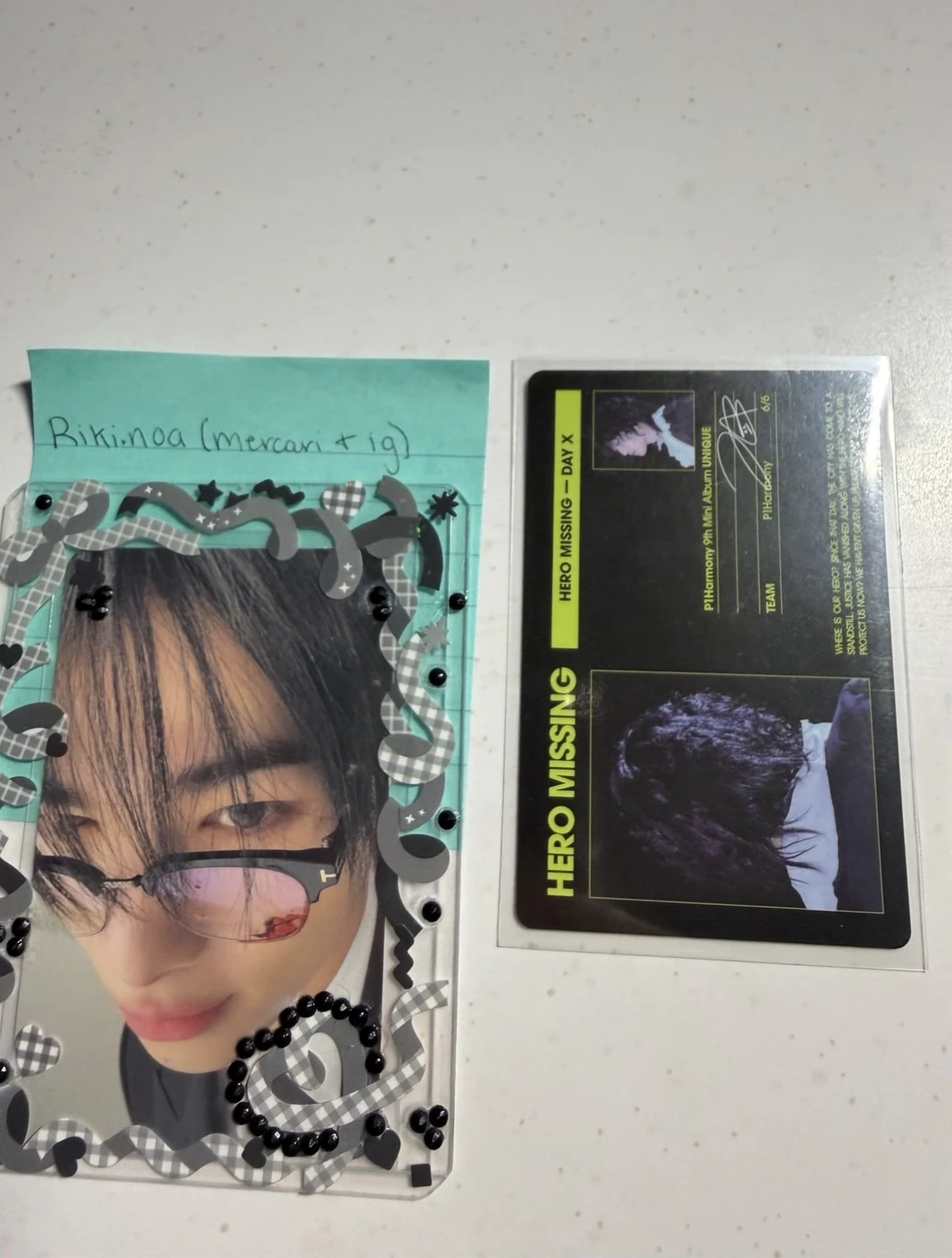 P1Harmony Jongseob P1Harmony - Jongseob - UNIQUE Album listing photo 2