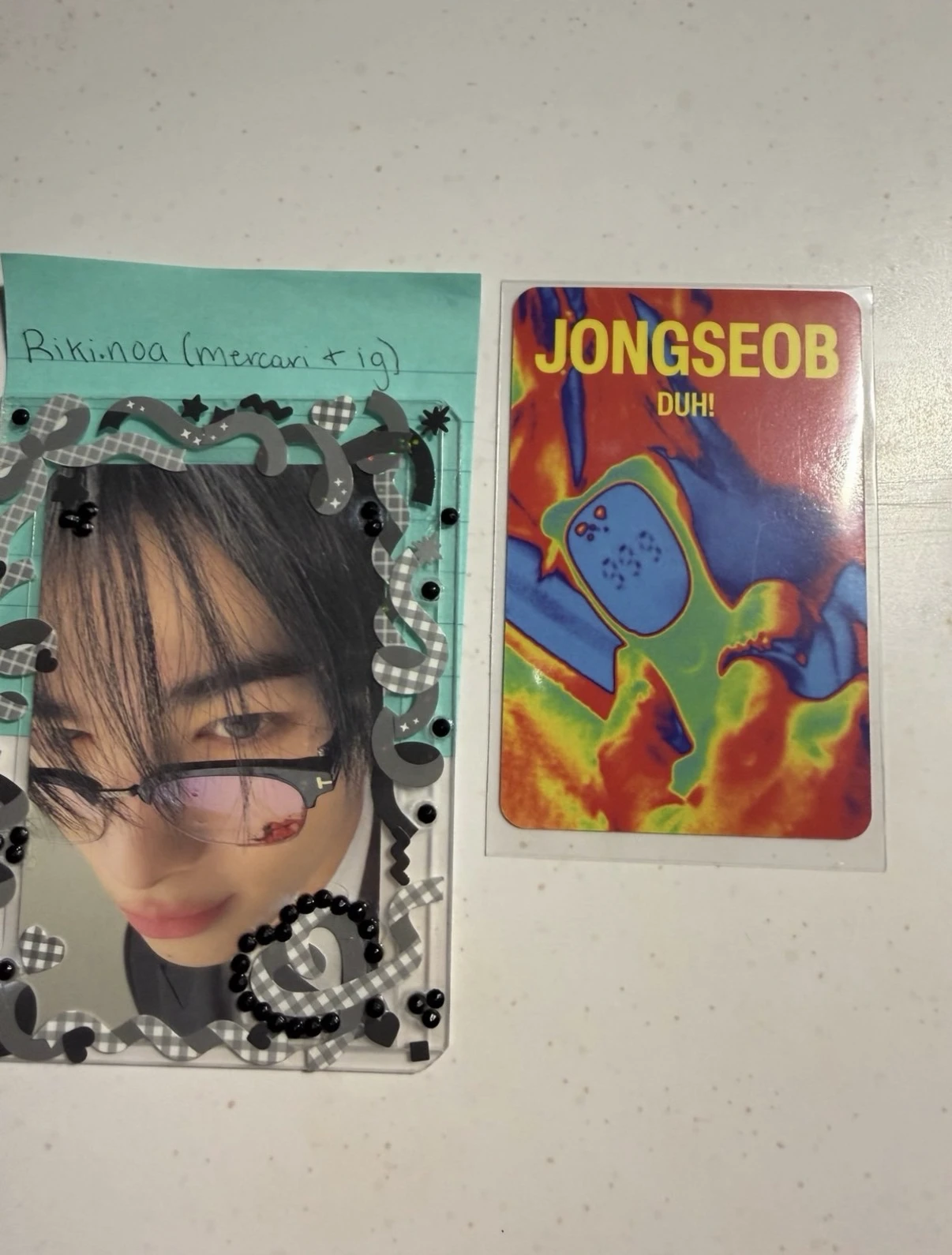 P1Harmony Jongseob P1Harmony - Jongseob - Sad Song Album album photocard digipack ver. listing photo 2