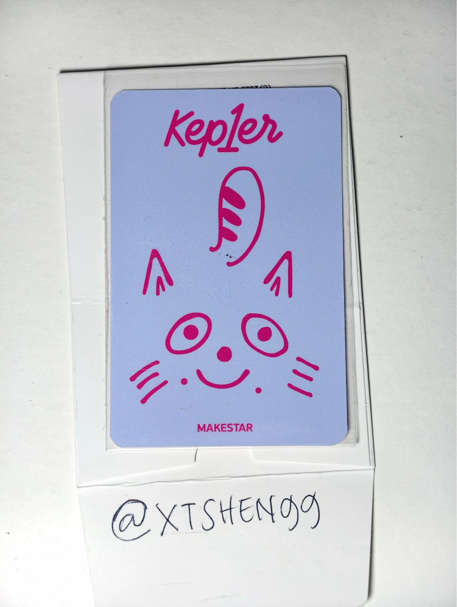 Kep1er Mashiro Kep1er - Mashiro - LOVESTRUCK! Album pre-order benefit (pob) makestar round 3 listing photo 2