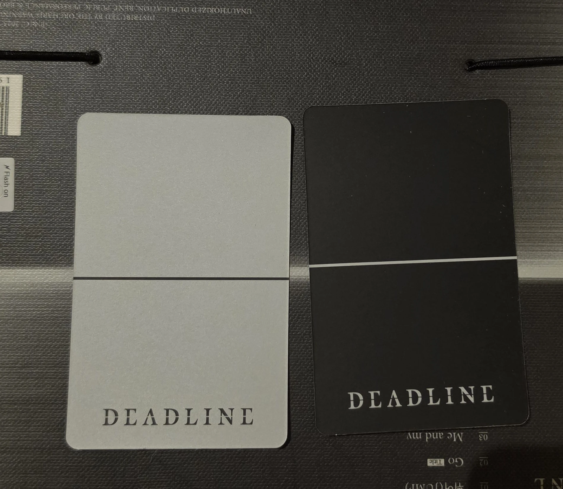 BLACKPINK Lisa BLACKPINK - Lisa - Deadline Album gray version A version FPO album photocard listing photo 2