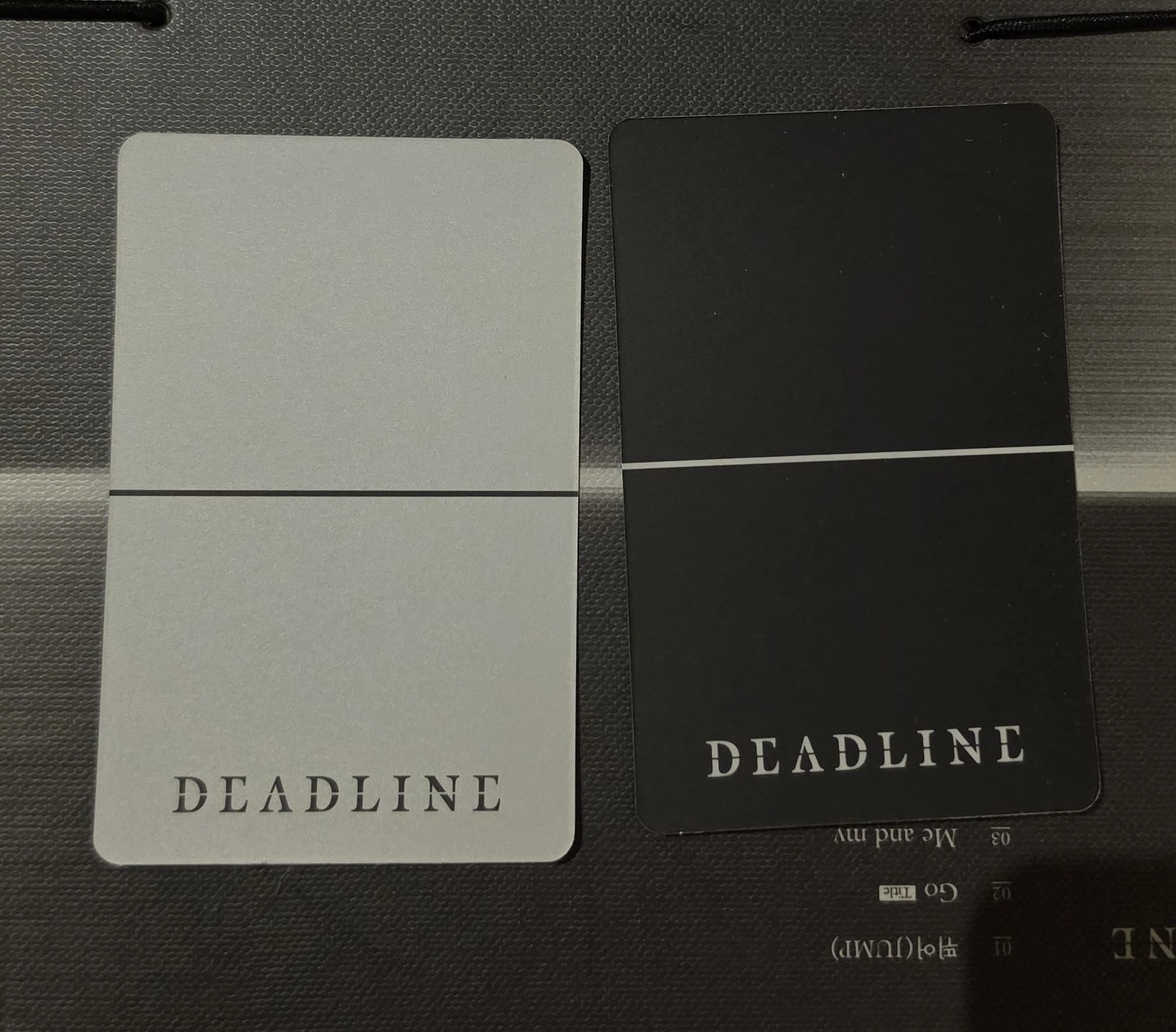 BLACKPINK Lisa BLACKPINK - Lisa - Deadline Album B version album photocard gray version listing photo 2