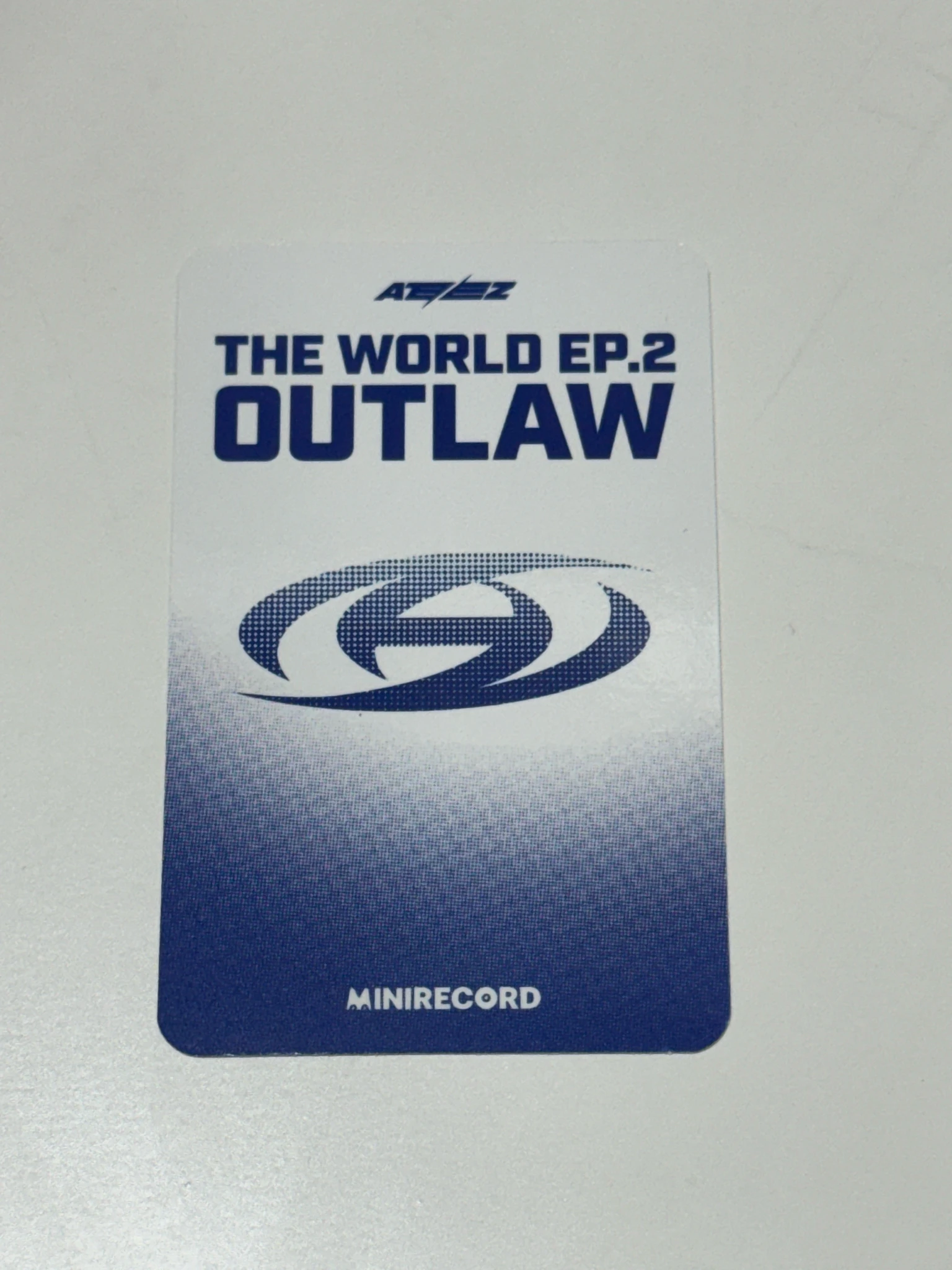 ATEEZ Mingi ATEEZ - Mingi - THE WORLD EP.2 : OUTLAW Album minirecord shop round 6 lucky draw listing photo 2
