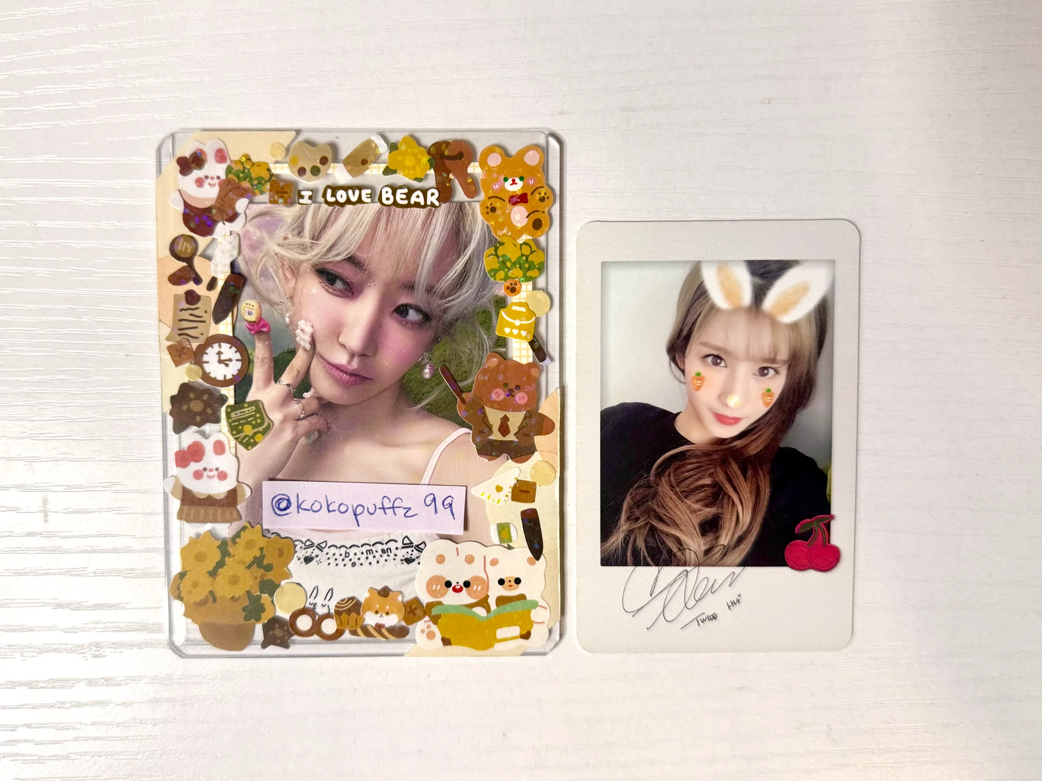 TWICE Sana TWICE - Sana - Twicetagram Album album photocard listing photo 2