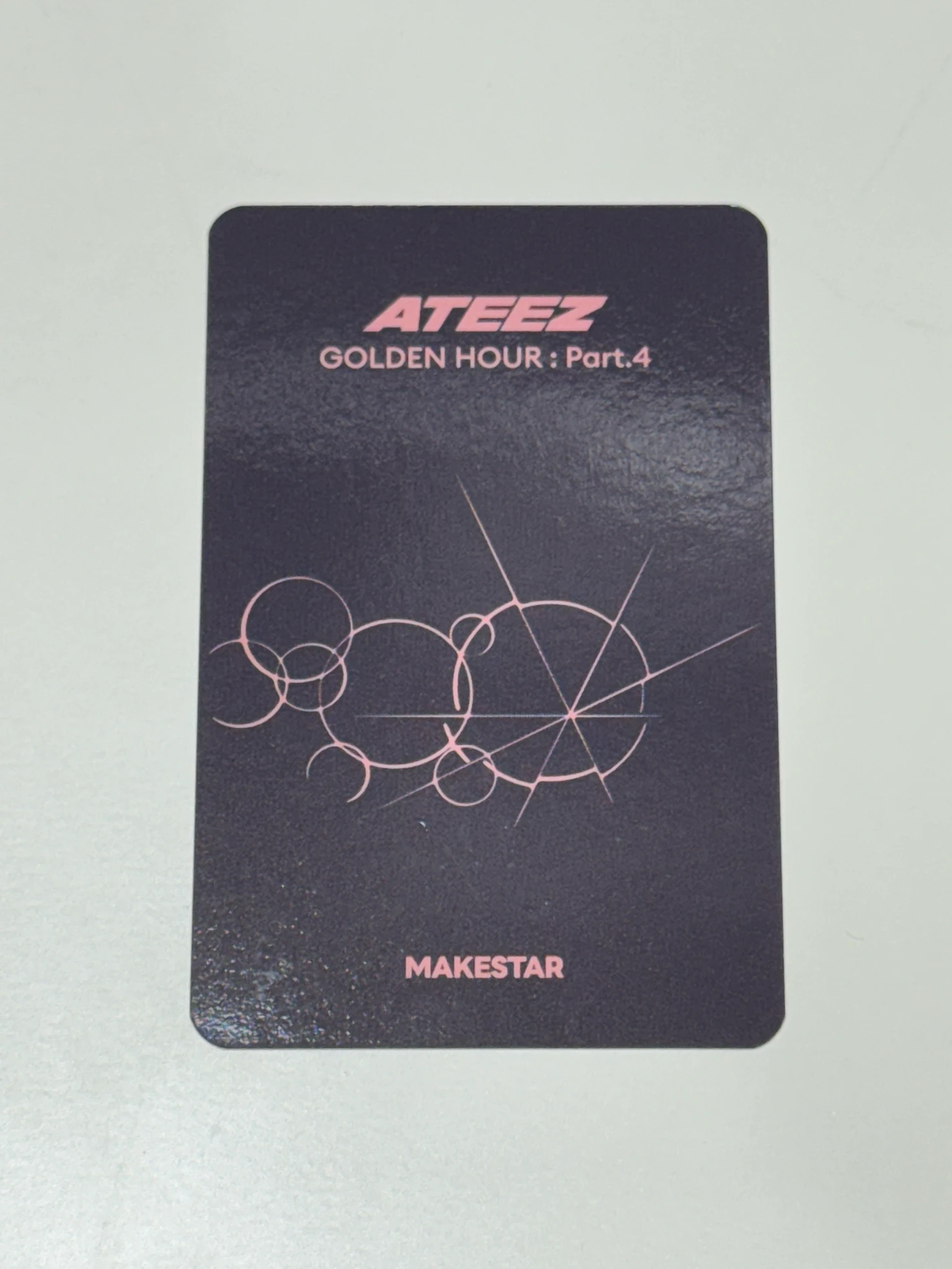 ATEEZ Seonghwa ATEEZ - Seonghwa - Golden Hour : Part.4 Album fansign makestar round 6 listing photo 2