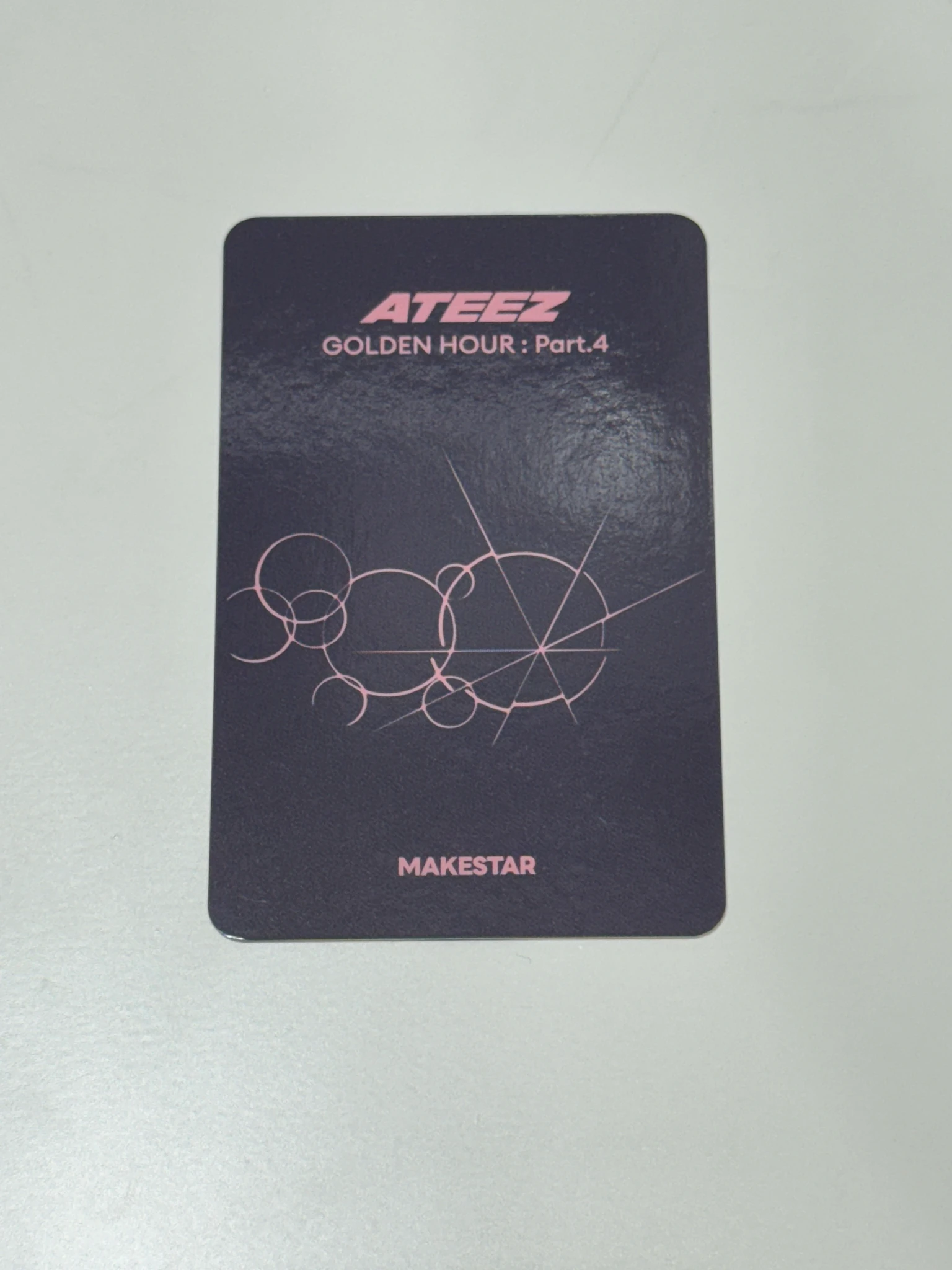 ATEEZ Mingi ATEEZ - Mingi - Golden Hour : Part.4 Album pob (pre-order benefit) lucky draw video call (fancall) makestar poca album listing photo 2