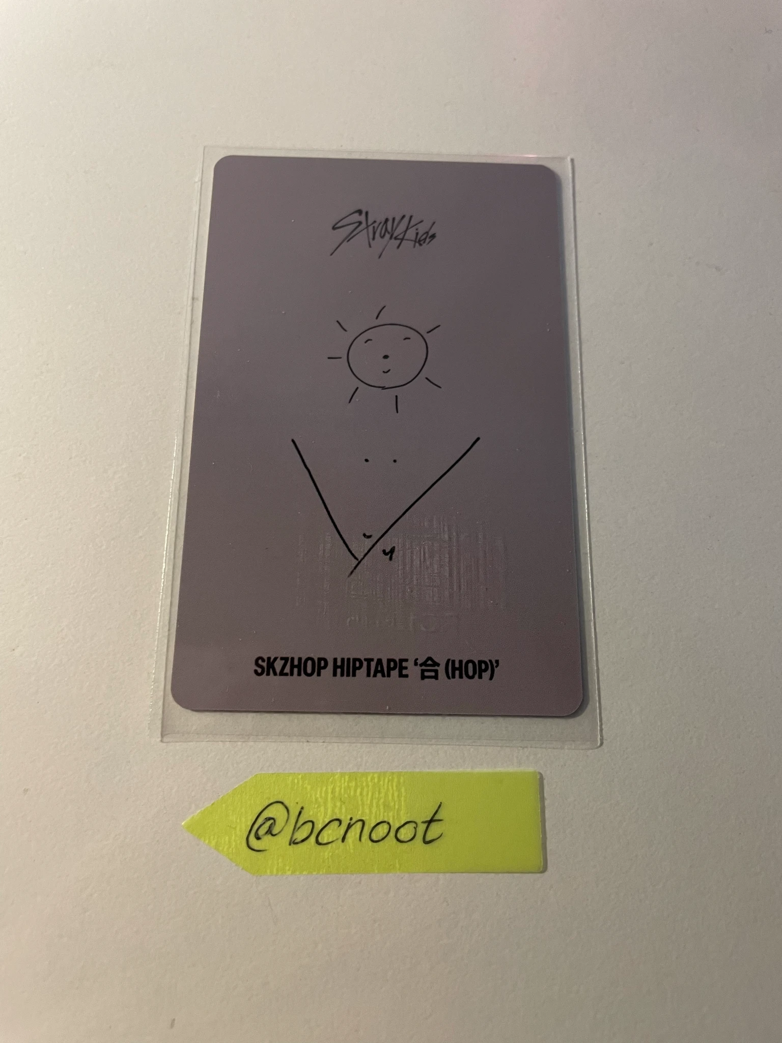 Stray Kids Changbin Stray Kids - Changbin - HOP Album pre-order benefit (pob) KMStation listing photo 2