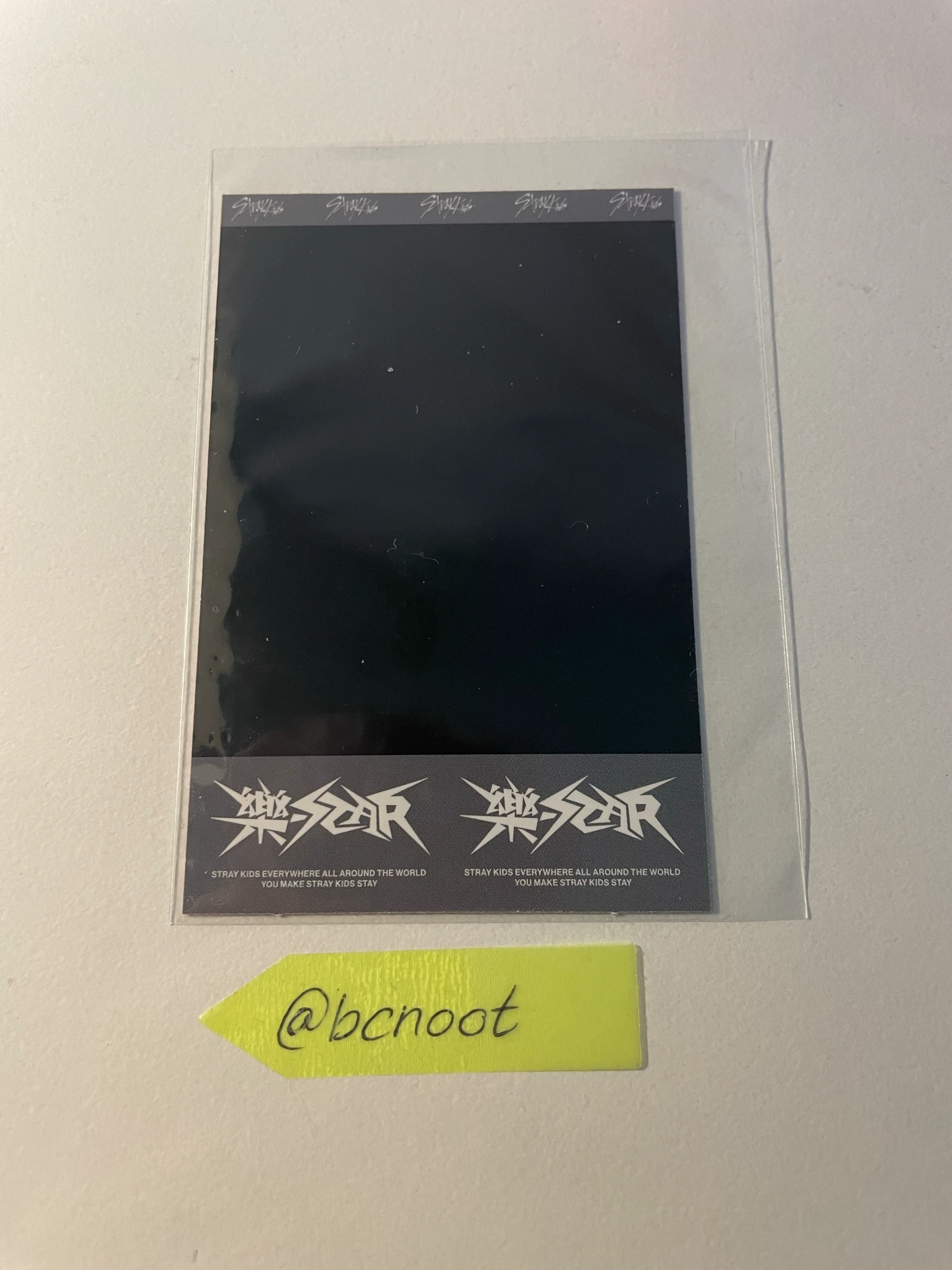 Stray Kids Changbin Stray Kids - Changbin - Rock-Star Album soundwave lucky draw round 3 polaroid listing photo 2