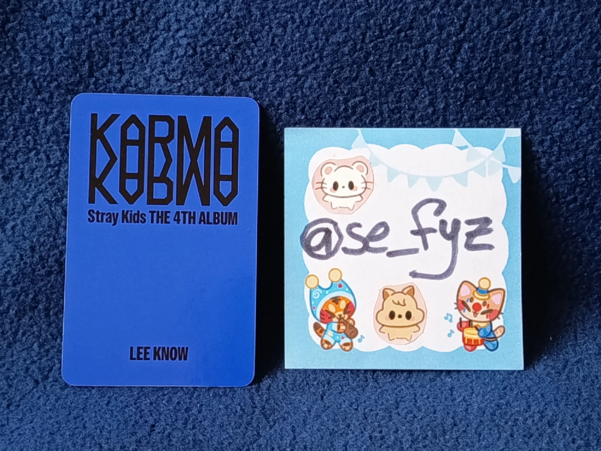 Stray Kids Lee Know Stray Kids - Lee Know - KARMA Album album photocard pre-order benefit Skzoo Ver listing photo 2