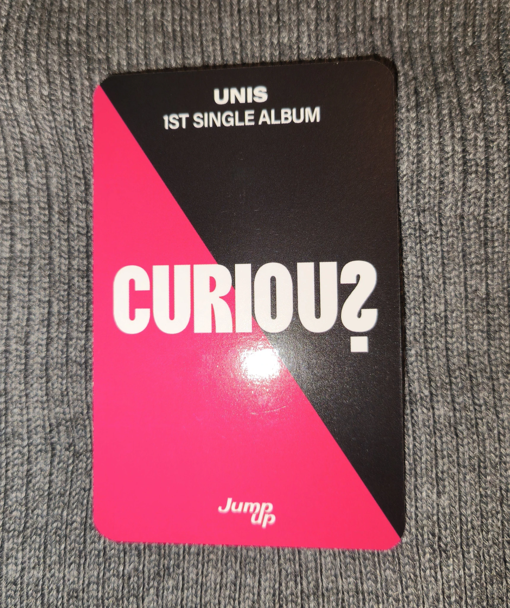 UNIS Hyeonju UNIS - Hyeonju - CURIOUS Album fansign jump up round 5 listing photo 2