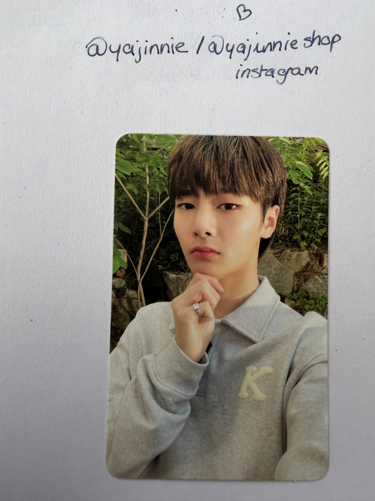 Stray Kids I.N Stray Kids - I.N - NoEasy Album album photocard double-sided front side listing photo 2