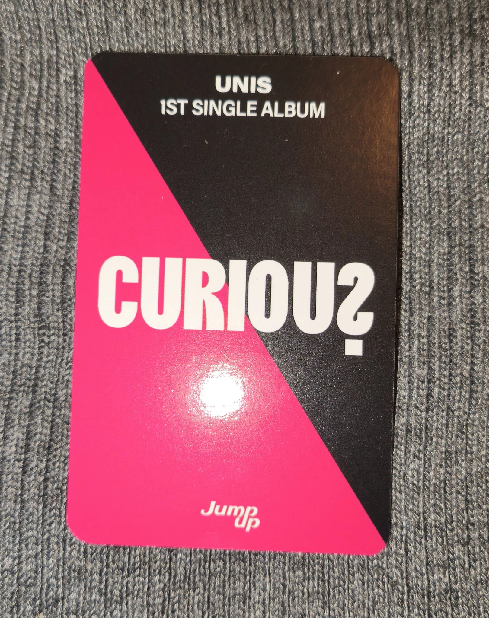 UNIS Kotoko UNIS - Kotoko - CURIOUS Album fansign jump up round 5 listing photo 2