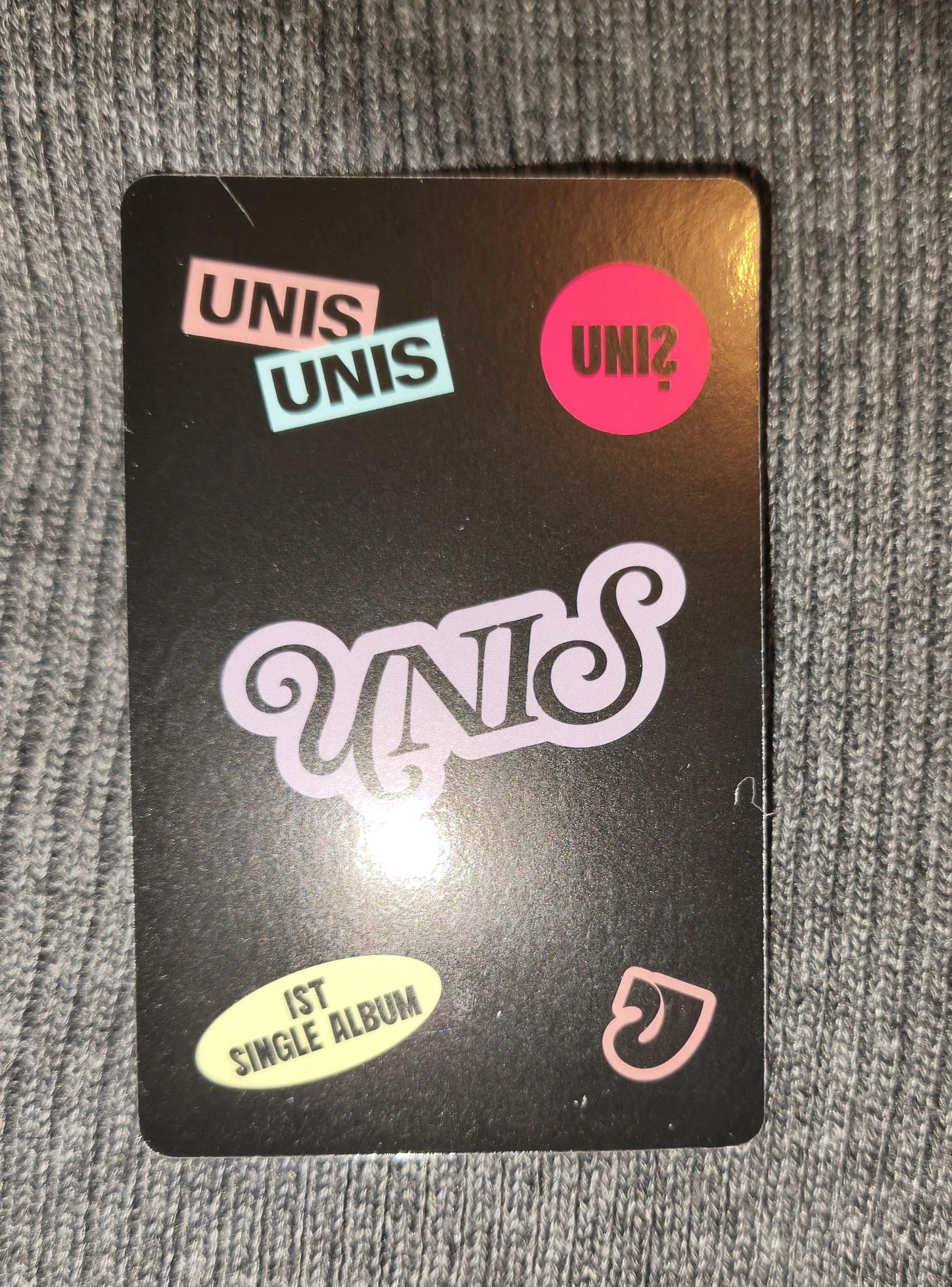 UNIS Yunha UNIS - Yunha - CURIOUS Album album photocard poca album glow-z version FPO listing photo 2