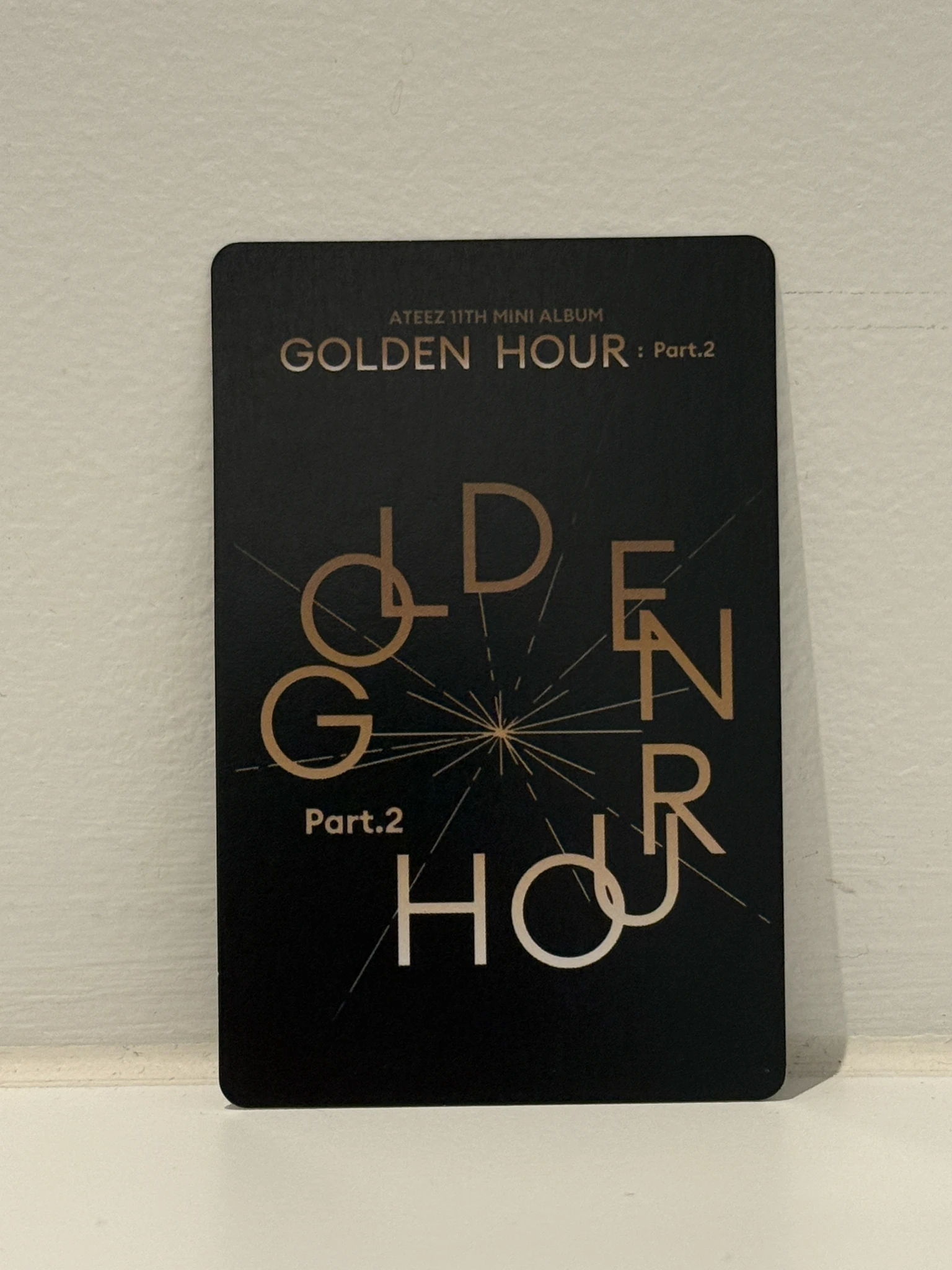 ATEEZ San ATEEZ - San - Golden Hour : Part 2 Album poca album album photocard to version listing photo 2
