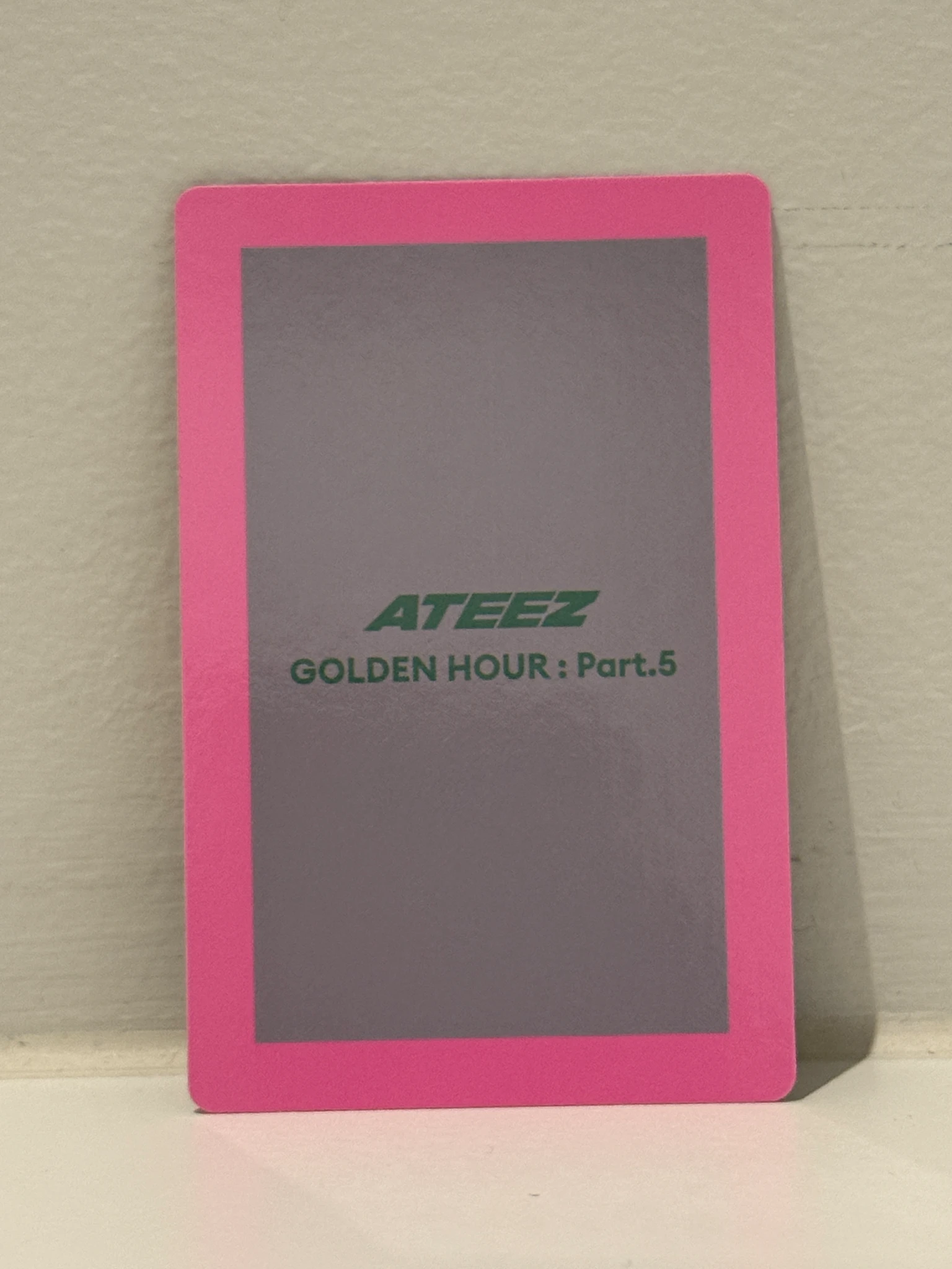 ATEEZ Mingi ATEEZ - Mingi - GOLDEN HOUR : Part.5 Album album photocard A version version 2 listing photo 2