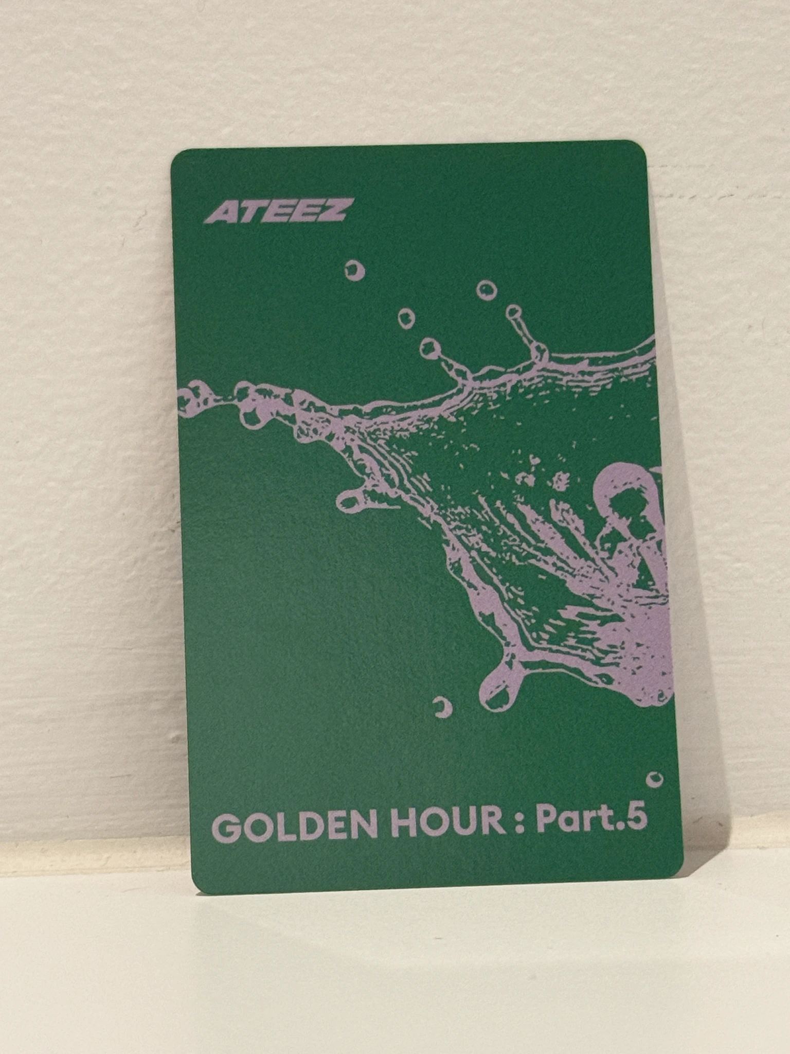 ATEEZ Jongho ATEEZ - Jongho - GOLDEN HOUR : Part.5 Album poca album album photocard Z version listing photo 2