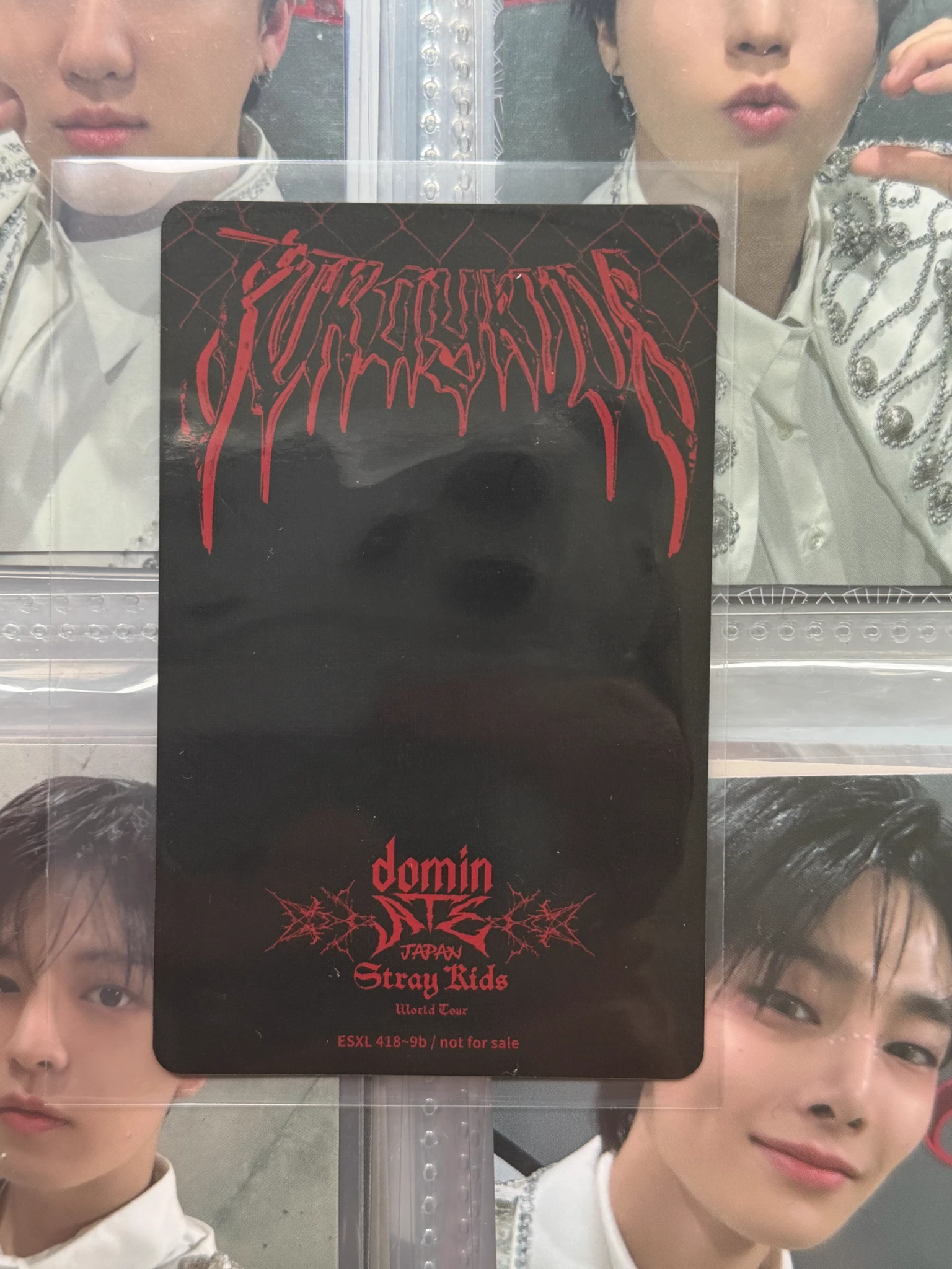 Stray Kids HAN Stray Kids - Other limited edition photocard set version 2 dvd/blu-ray photocard listing photo 2