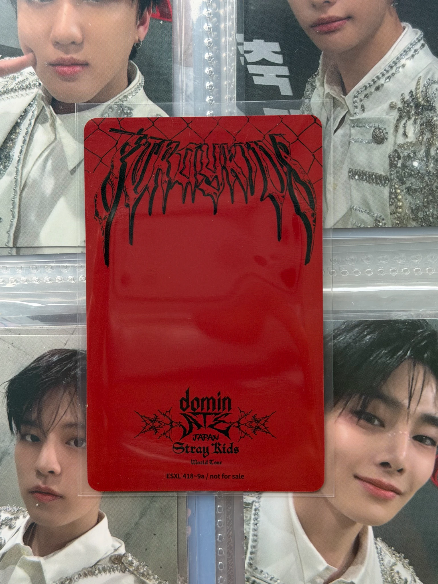 Stray Kids HAN Stray Kids - HAN - World Tour <dominATE JAPAN> LIVE Blu-ray Other photocard set dvd/bluray photocard limited edition version 1 listing photo 2