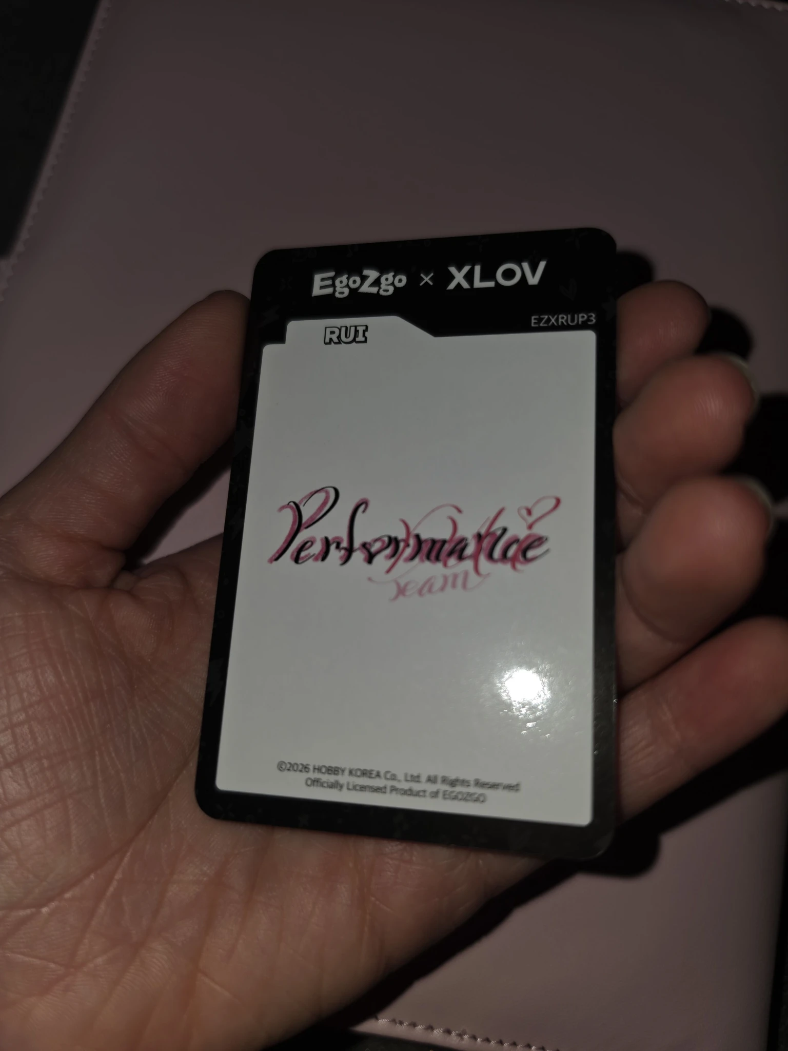 XLOV Rui XLOV - Rui - XLOV x EgoZgo official MD Other trading card listing photo 2