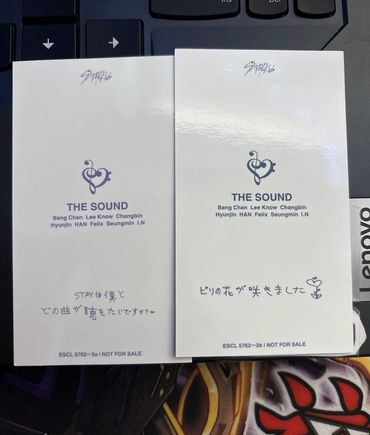 Stray Kids Felix Stray Kids - Felix - The Sound Album album photocard B version limited version listing photo 2