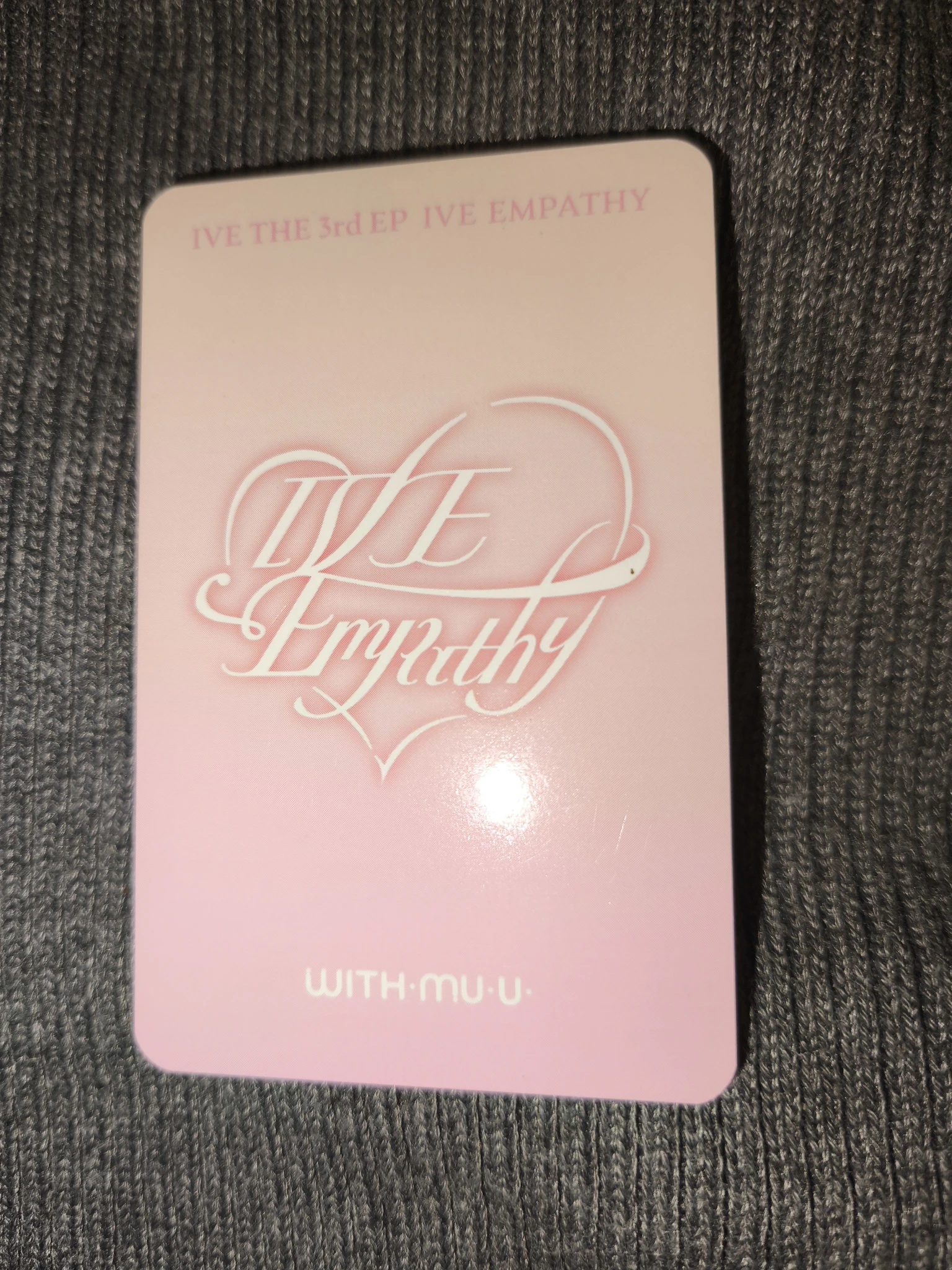 IVE Leeseo IVE - Leeseo - IVE EMPATHY Album withmuu pob (pre-order benefit) round 1 listing photo 2