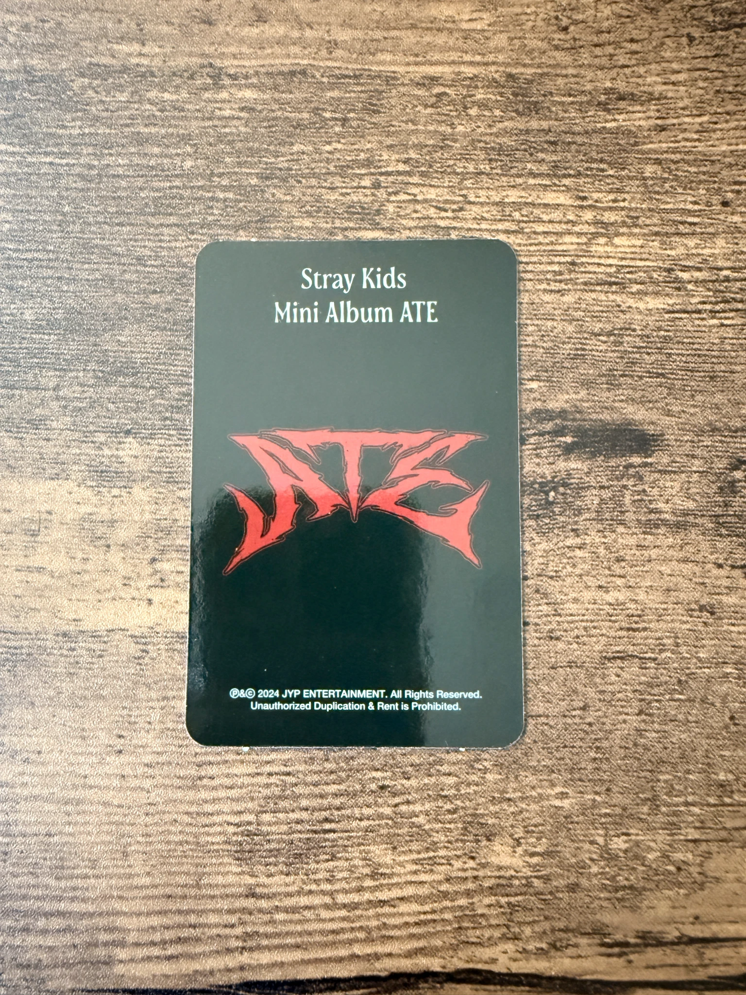 Stray Kids Hyunjin Stray Kids - Hyunjin - ATE Album soundwave lucky draw listing photo 2