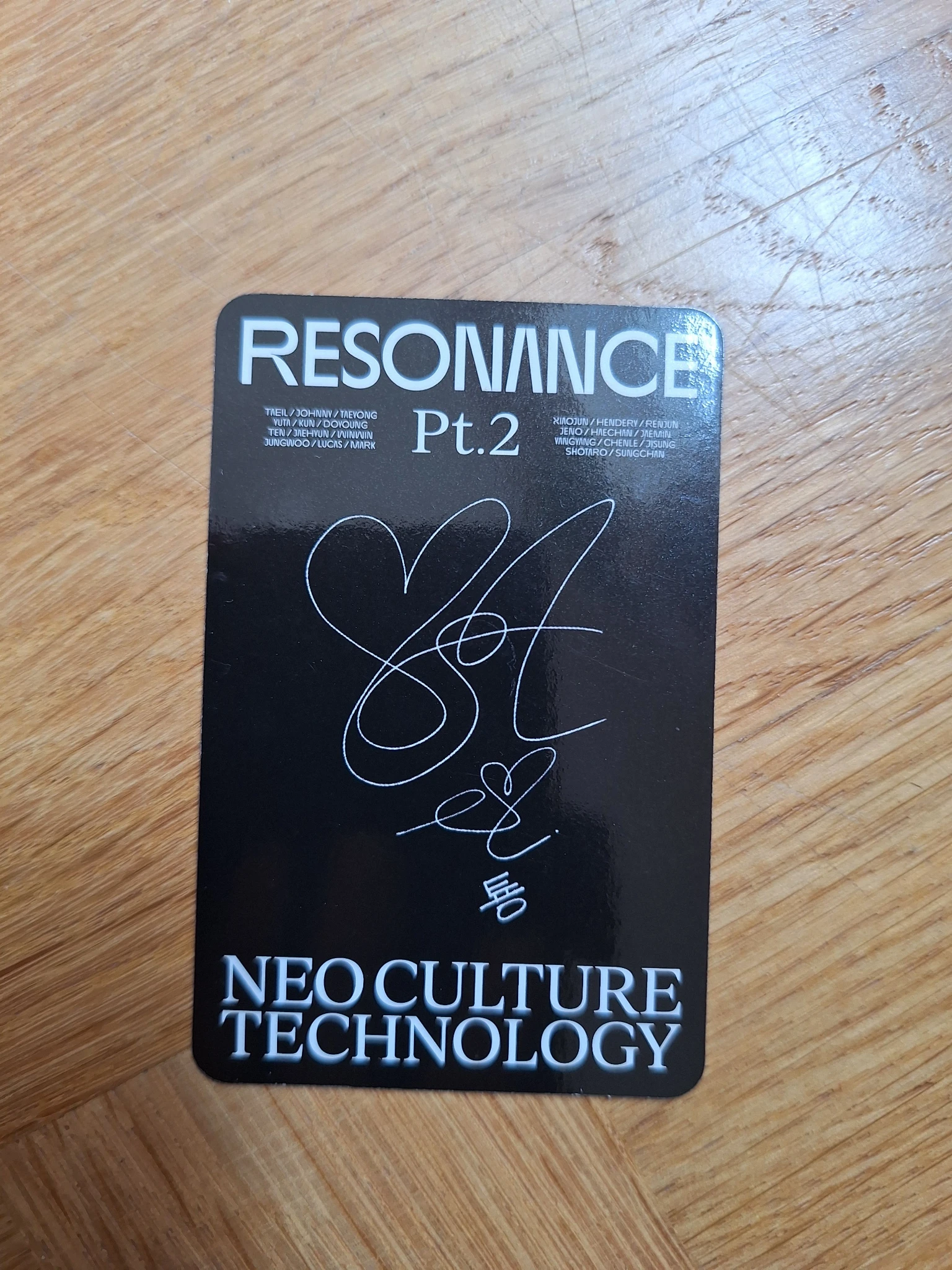NCT Taeyong NCT - Taeyong - NCT 2020 Resonance Pt.2 Album listing photo 2
