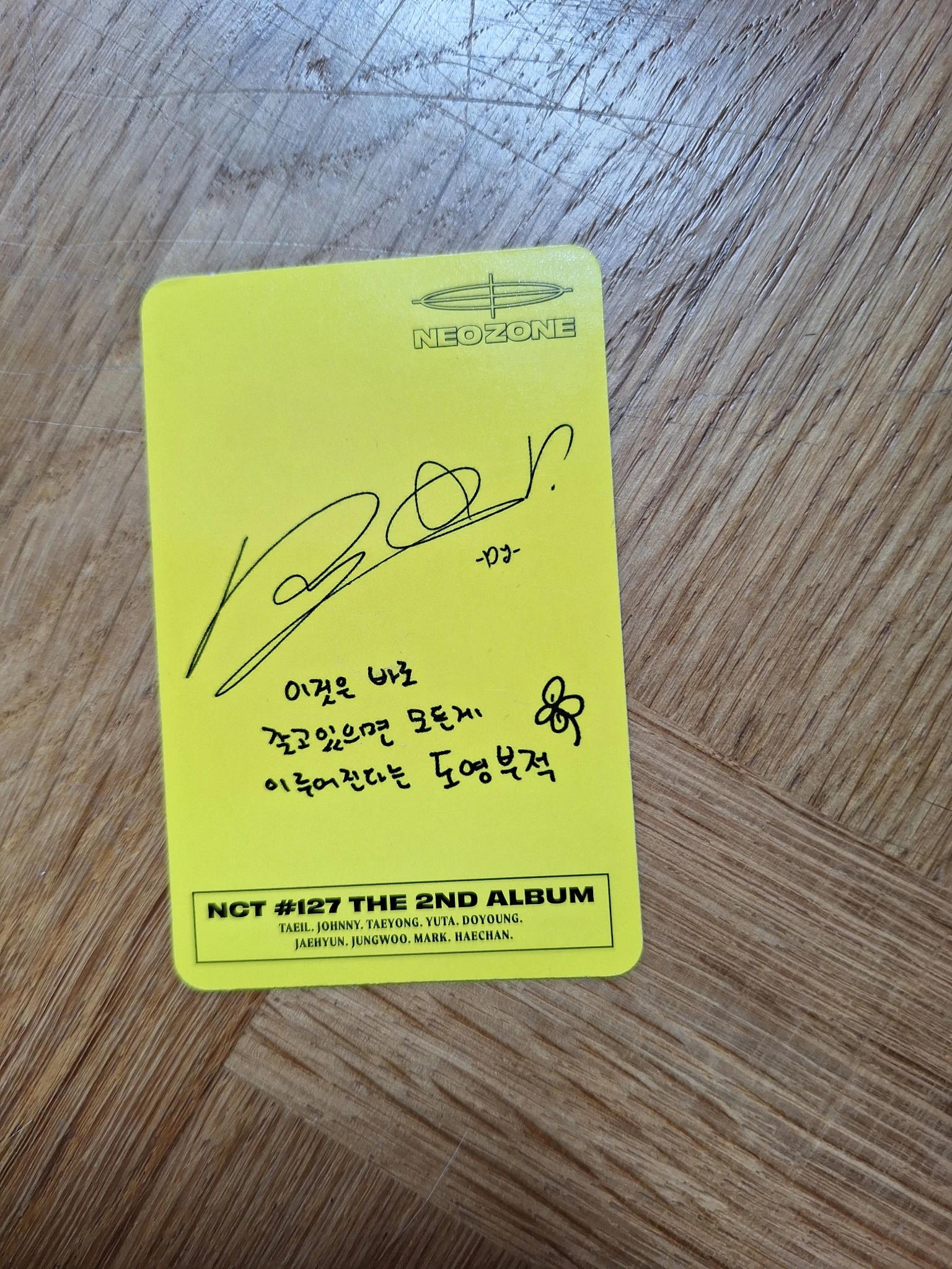 NCT 127 Doyoung NCT 127 - Doyoung  - Neo Zone Album listing photo 2