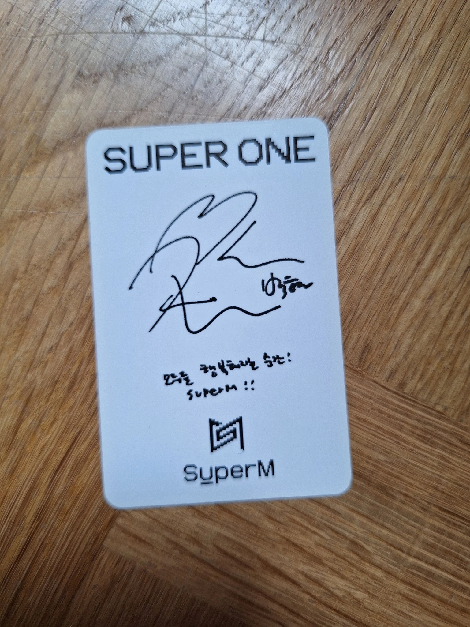 SuperM Baekhyun SuperM - Baekhyun - Super One Album listing photo 2