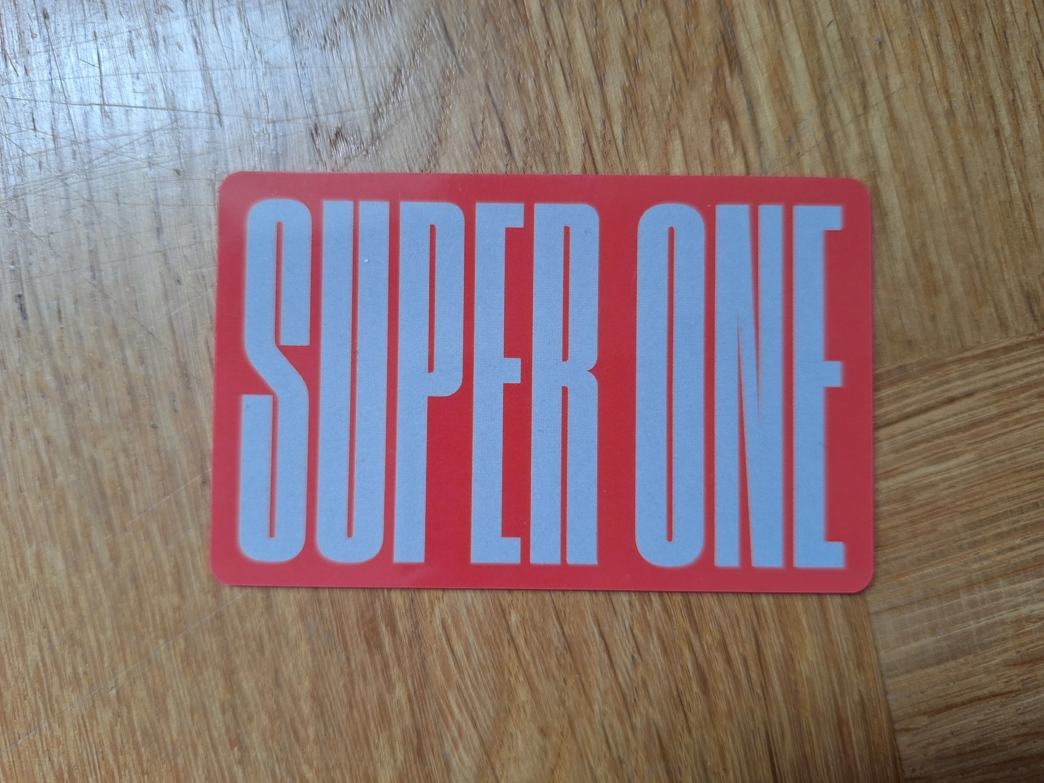 SuperM Ten SuperM - Ten - Super One Album album photocard id card listing photo 2