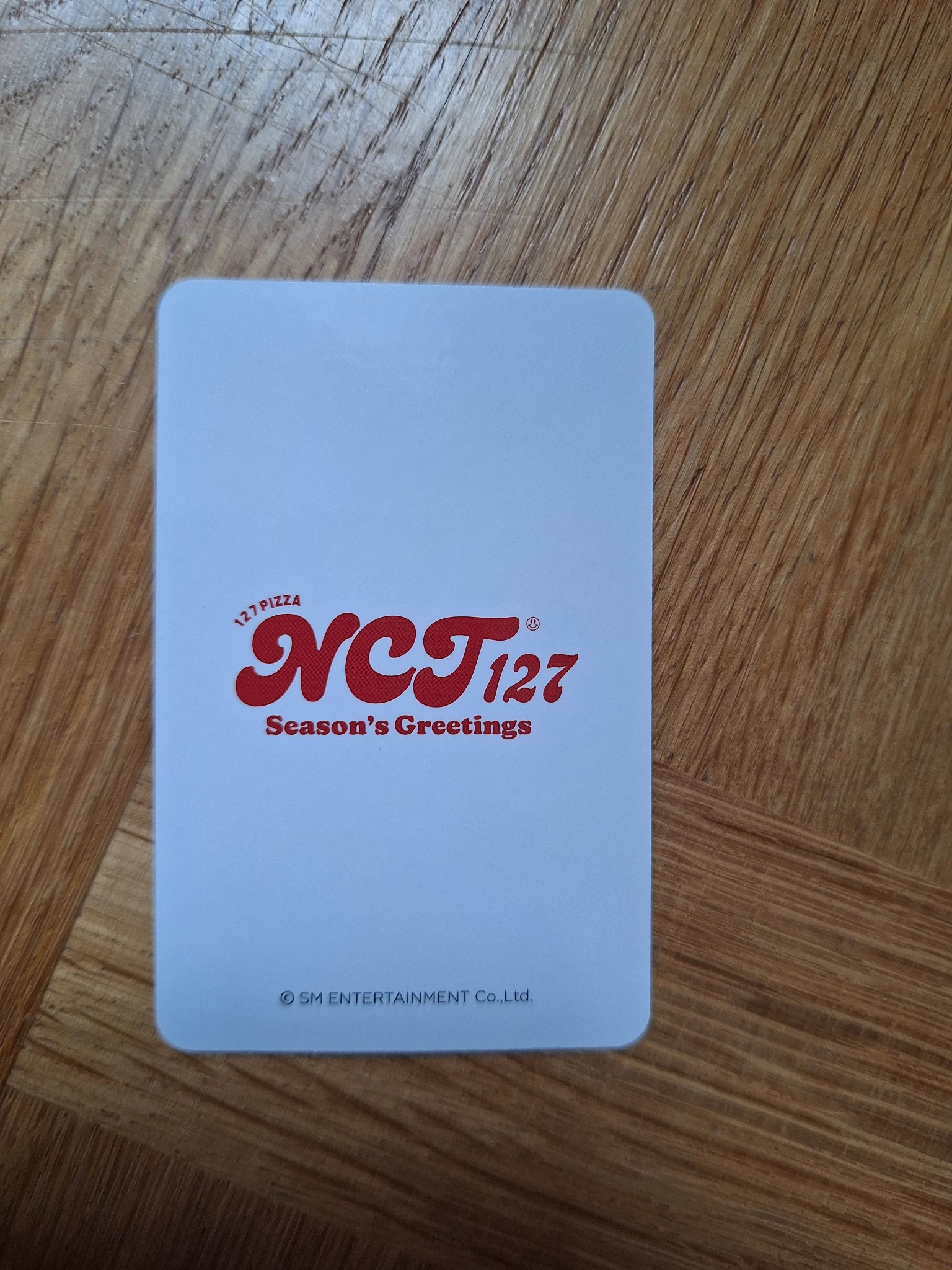 NCT 127 Jungwoo NCT 127 - Jungwoo - 2022 Season’s Greetings Other season's greetings pob (pre-order benefit) synnara photocard set listing photo 2