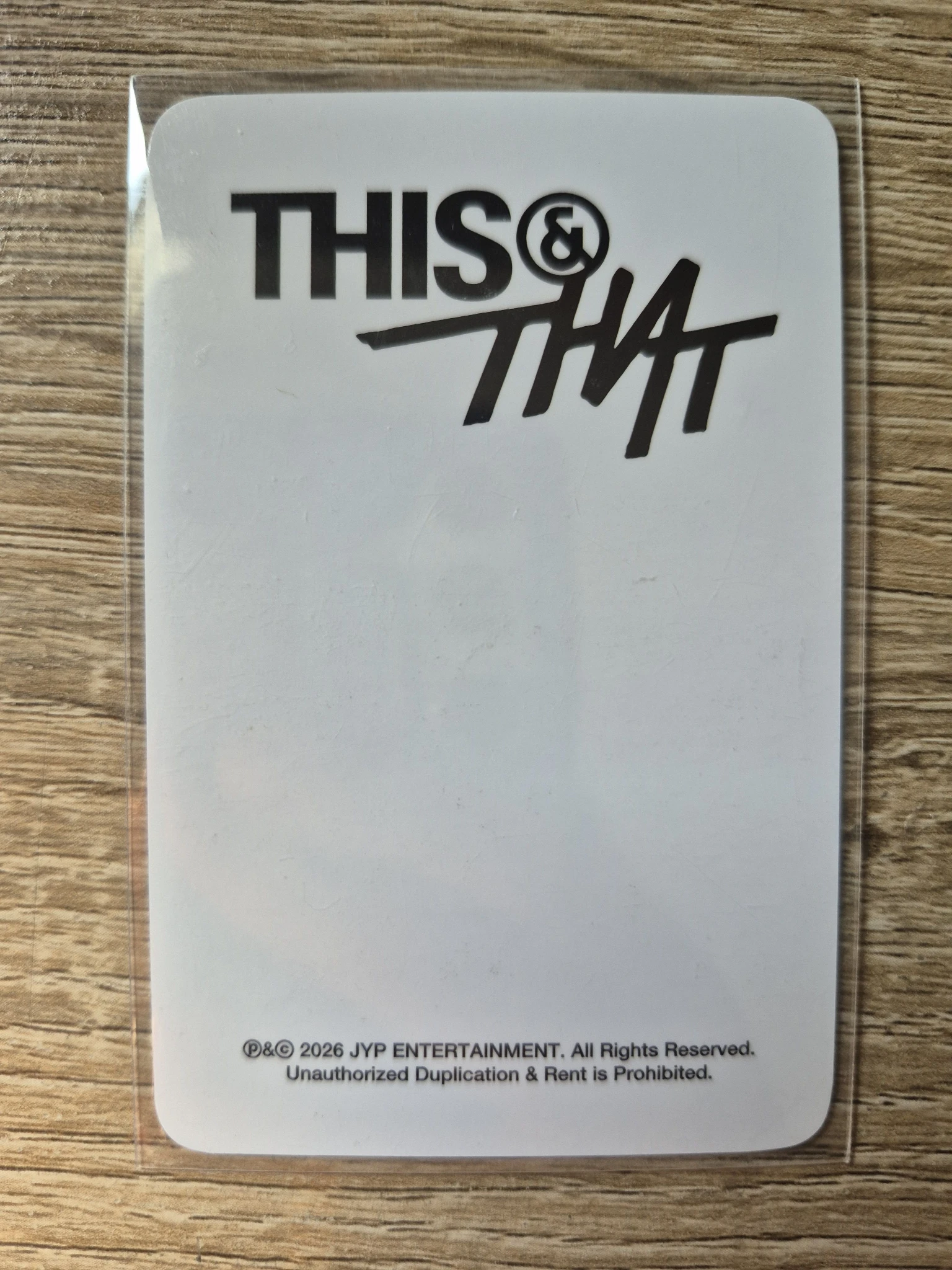 Stray Kids I.N Stray Kids - I.N - This & That Album pob (pre-order benefit) soundwave listing photo 2