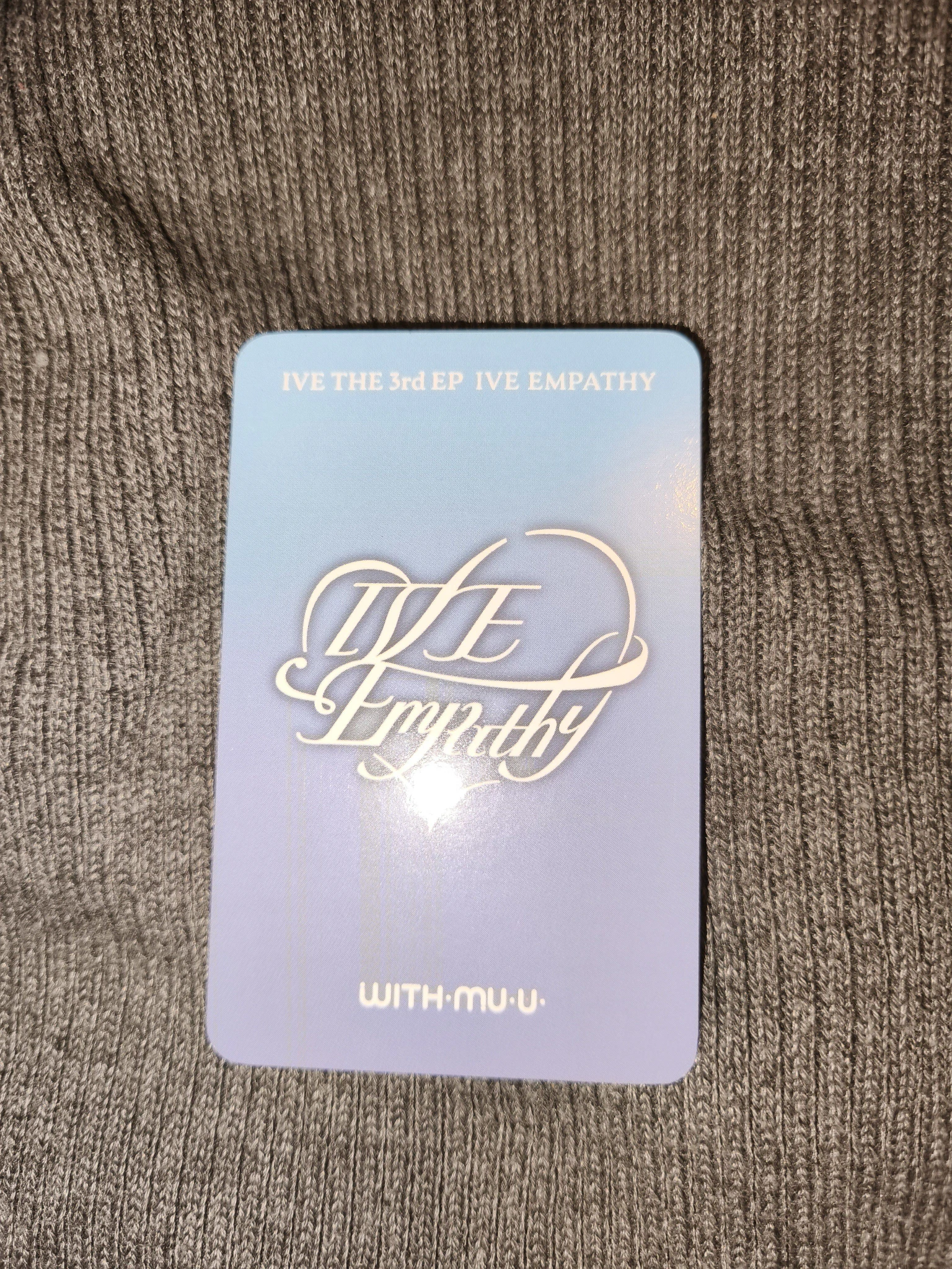 IVE Yujin IVE - Yujin - IVE EMPATHY Album withmuu fansign video call (fancall) round 3 listing photo 2
