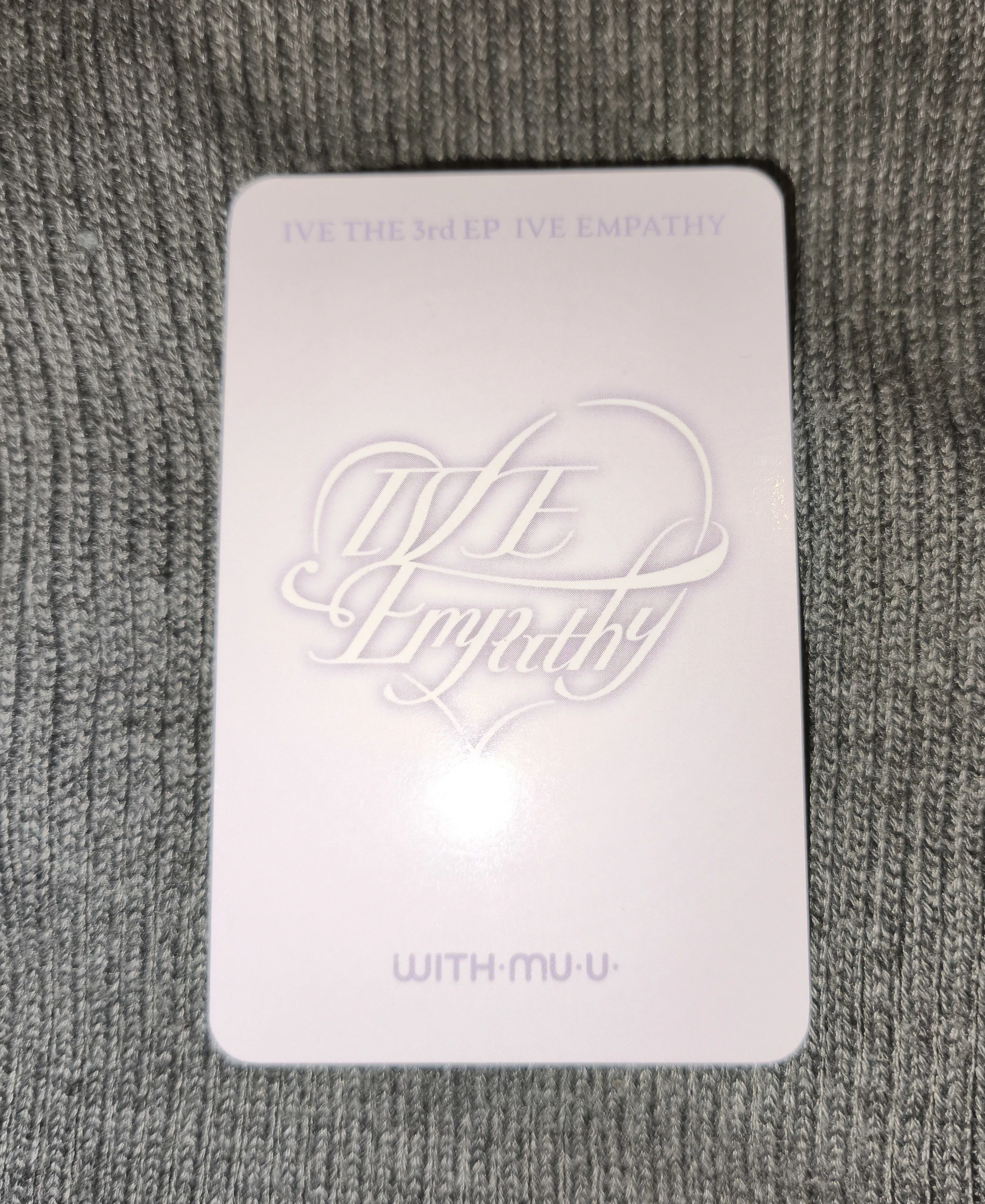 IVE Liz IVE - Liz - IVE EMPATHY Album withmuu lucky draw listing photo 2