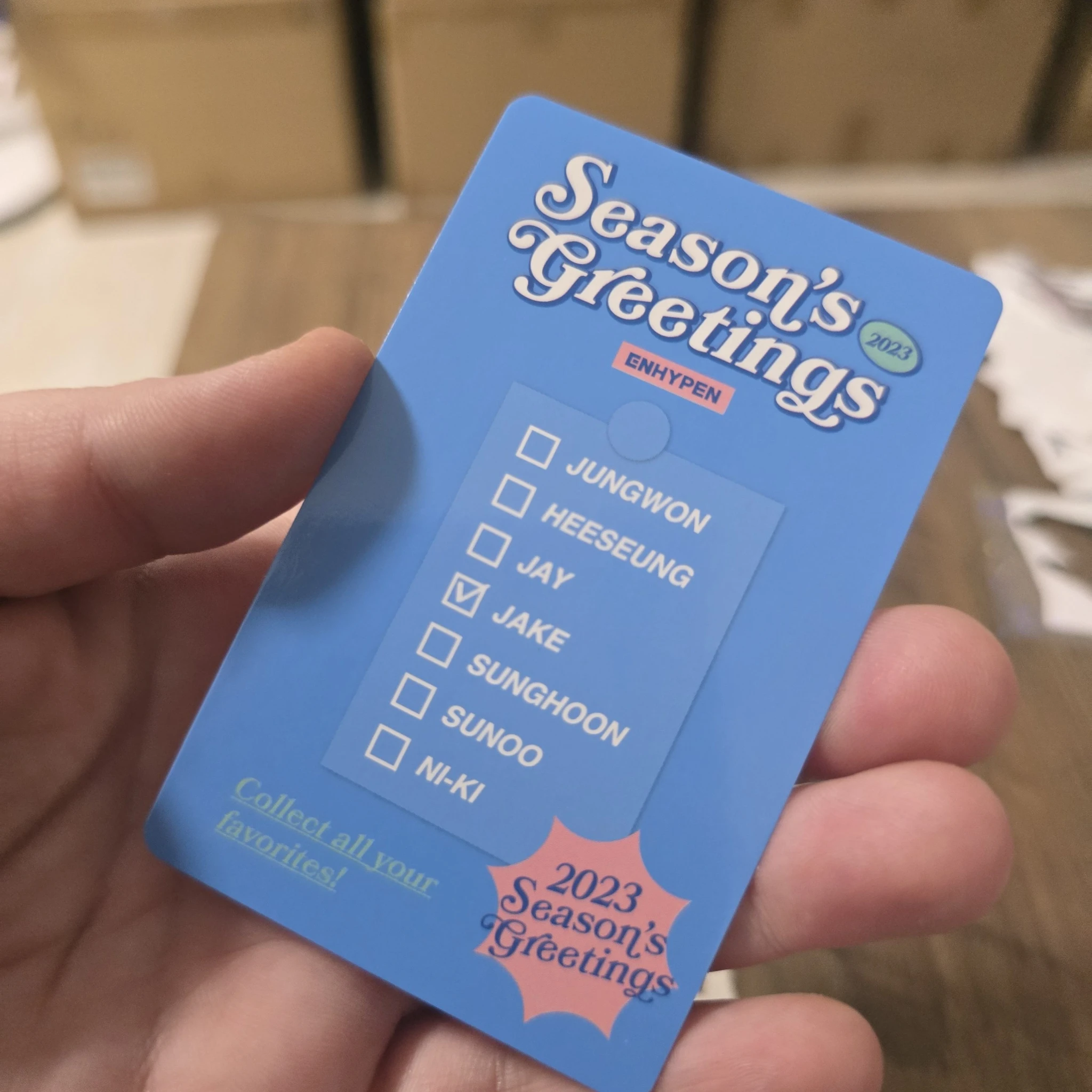ENHYPEN Jake ENHYPEN - Jake - 2023 Season's Greetings Other listing photo 2