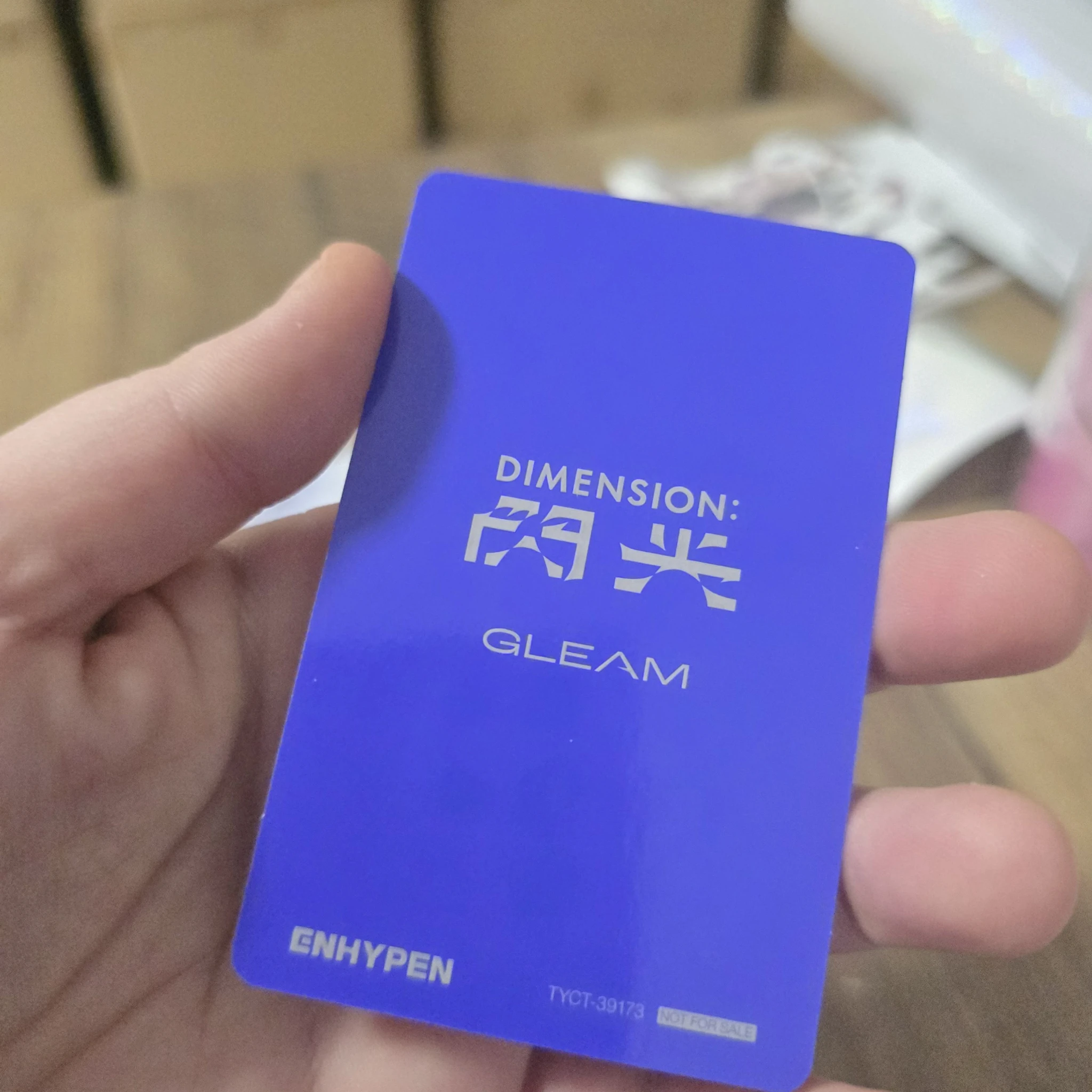 ENHYPEN Jungwon ENHYPEN - Jungwon - DIMENSION: 閃光 (SENKOU) Album gleam version standard version japanese album album photocard listing photo 2