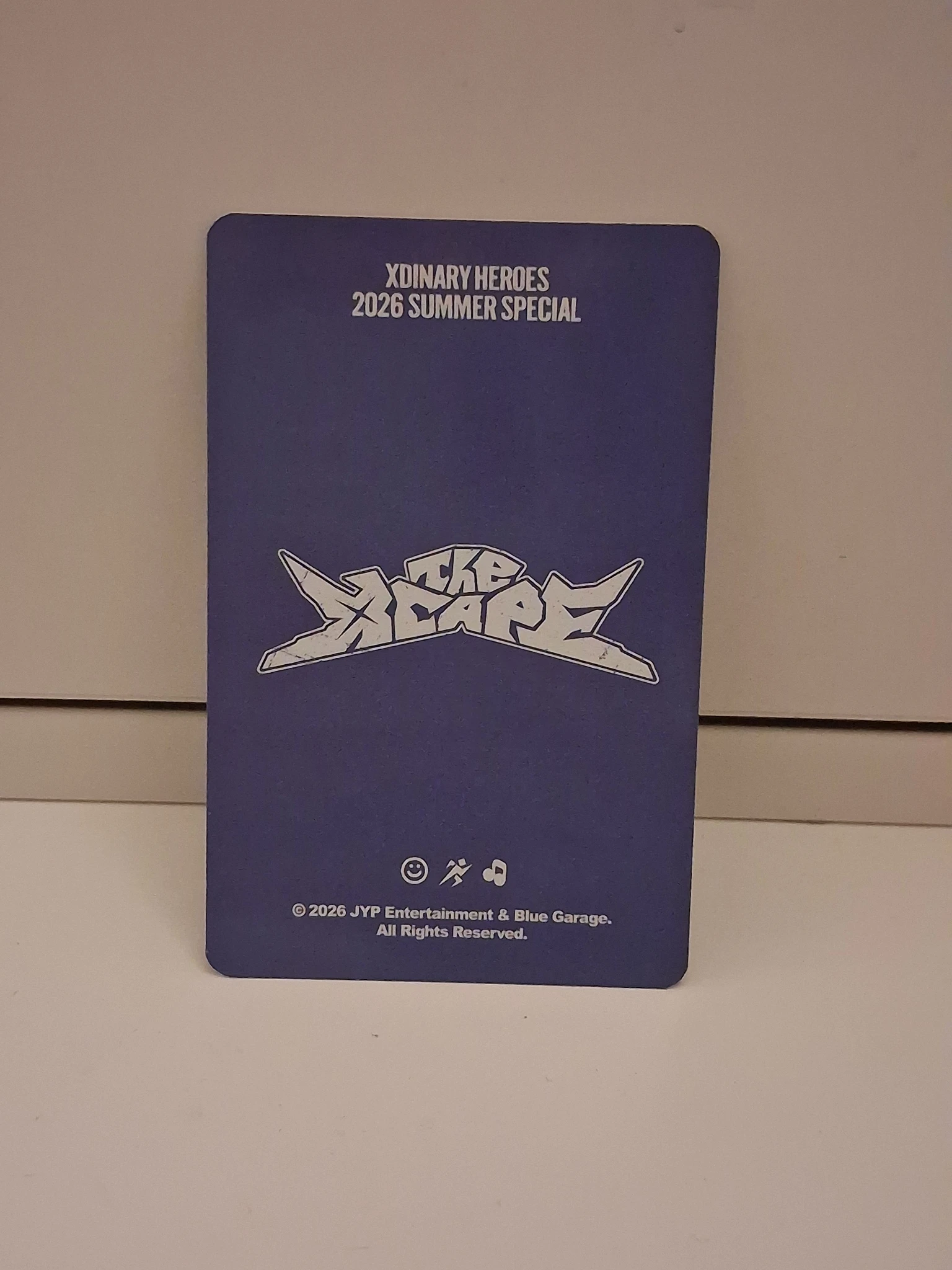 Xdinary Heroes Jooyeon Xdinary Heroes - Jooyeon - THE XCAPE (2026 Summer Special) Event merch photocard trading card listing photo 2