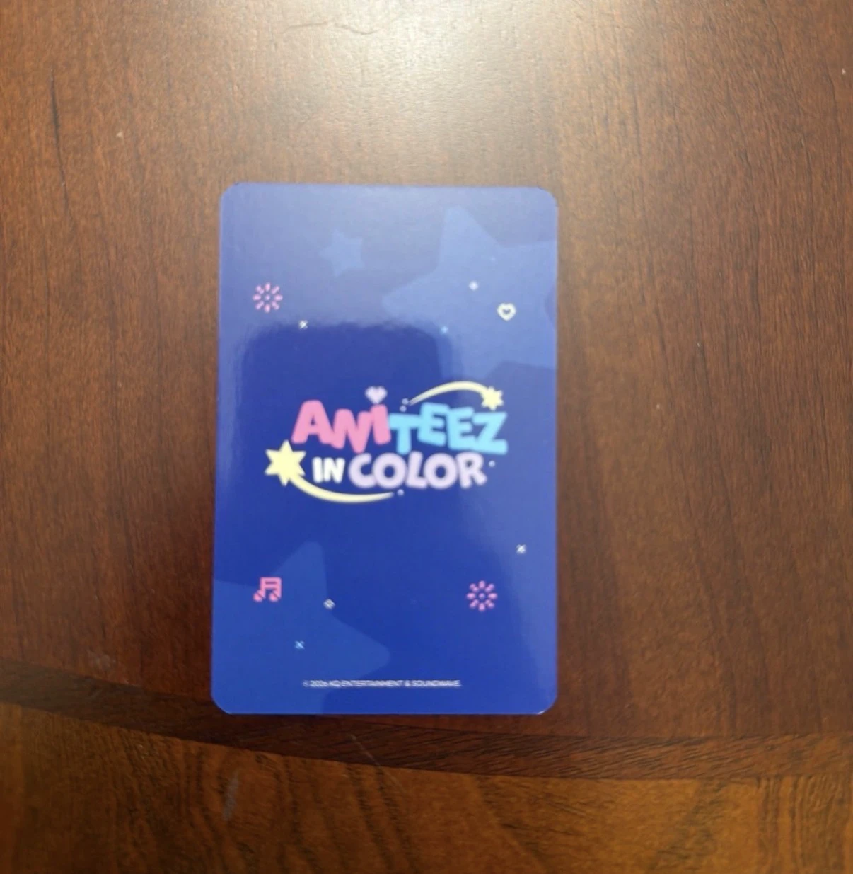 ATEEZ Yunho ATEEZ - Yunho - ANITEEZ IN COLOR Other trading card listing photo 2
